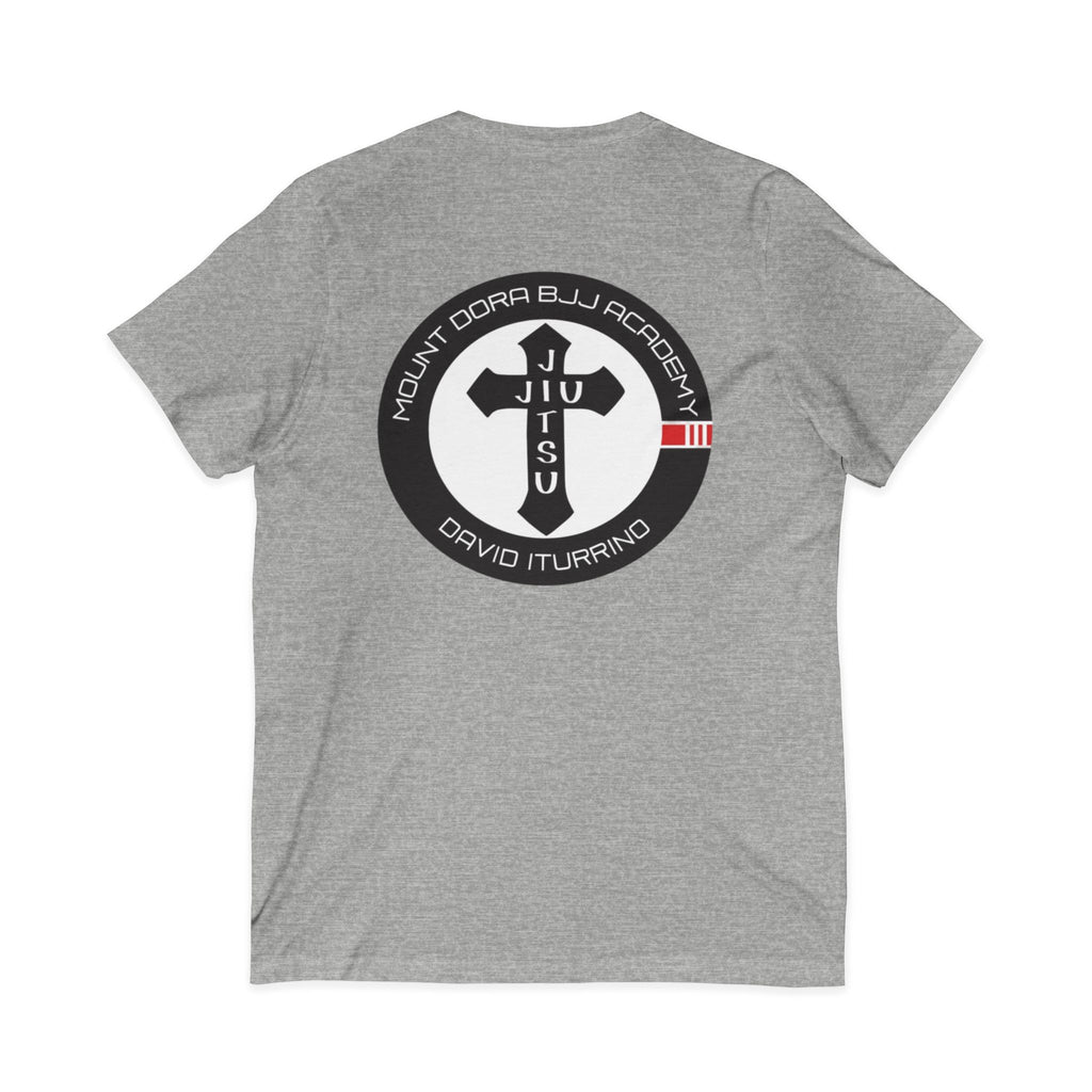 Unisex Jersey Short Sleeve V-Neck Tee