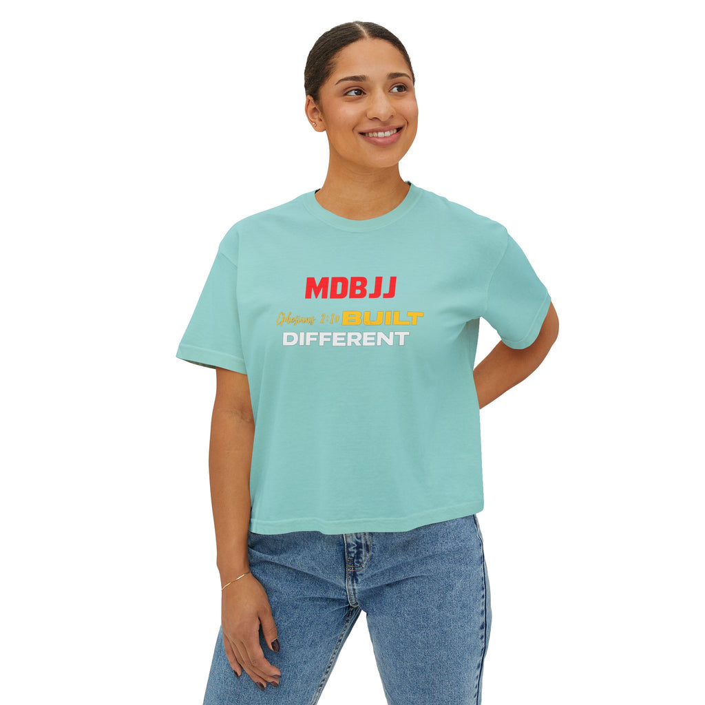 Women's Boxy Tee  - Built Different - MDBJJ