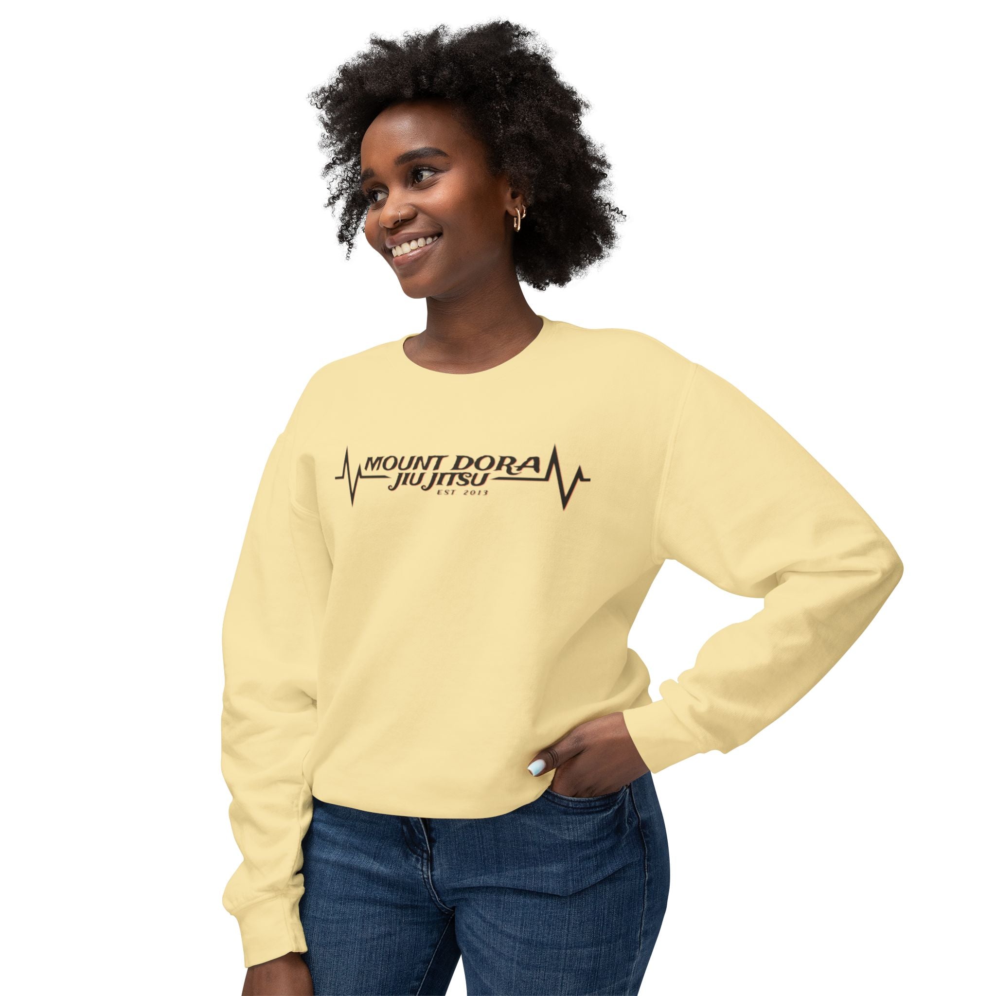 Elevate Fitness Unisex Lightweight Crewneck Sweatshirt