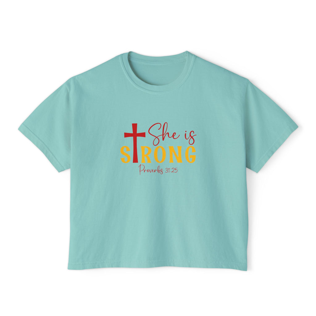 Women's Boxy Tee - She is Strong - MDBJJ