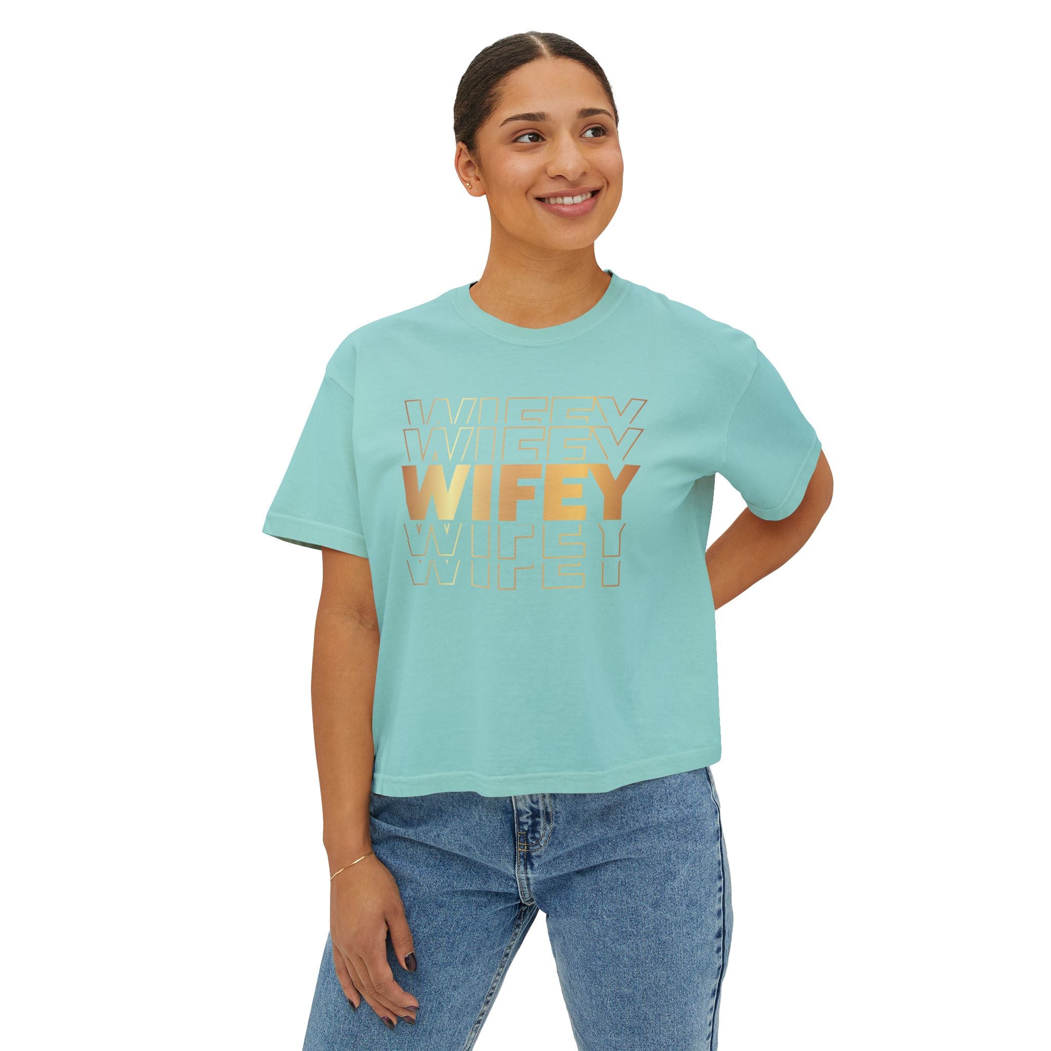 Women's Boxy Tee - Wifey - MDBJJ
