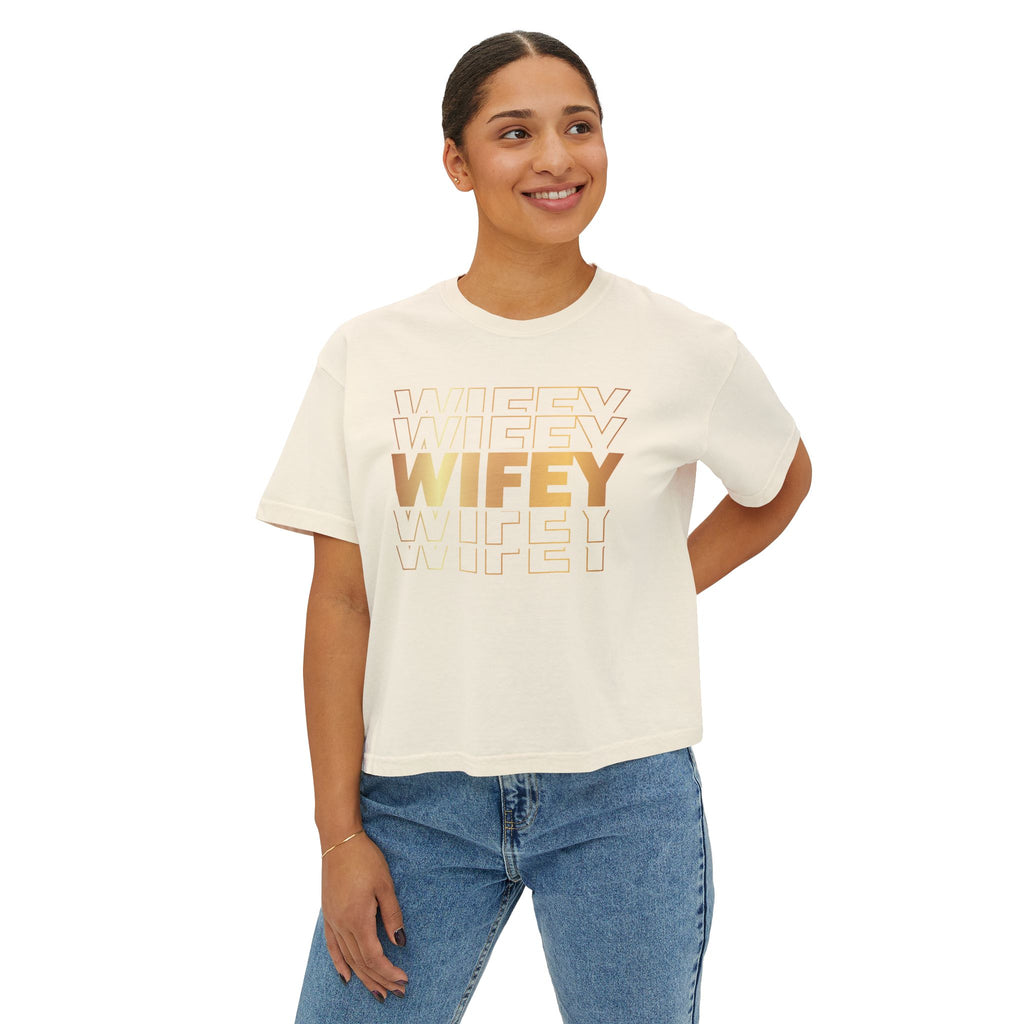 Women's Boxy Tee - Wifey - MDBJJ