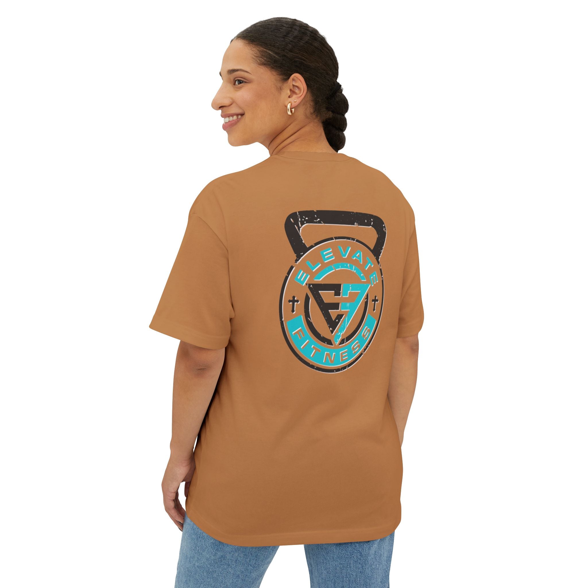 Elevate Fitness Unisex Oversized Boxy Tee