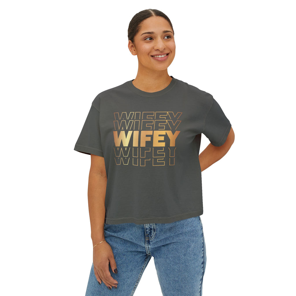 Women's Boxy Tee - Wifey - MDBJJ