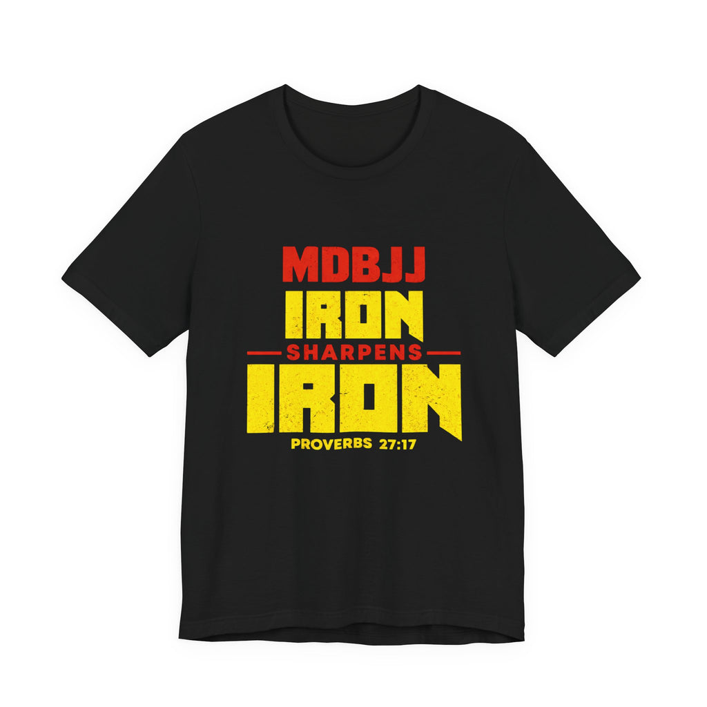 Unisex Jersey Short Sleeve Tee - Iron Sharpens Iron - MDBJJ