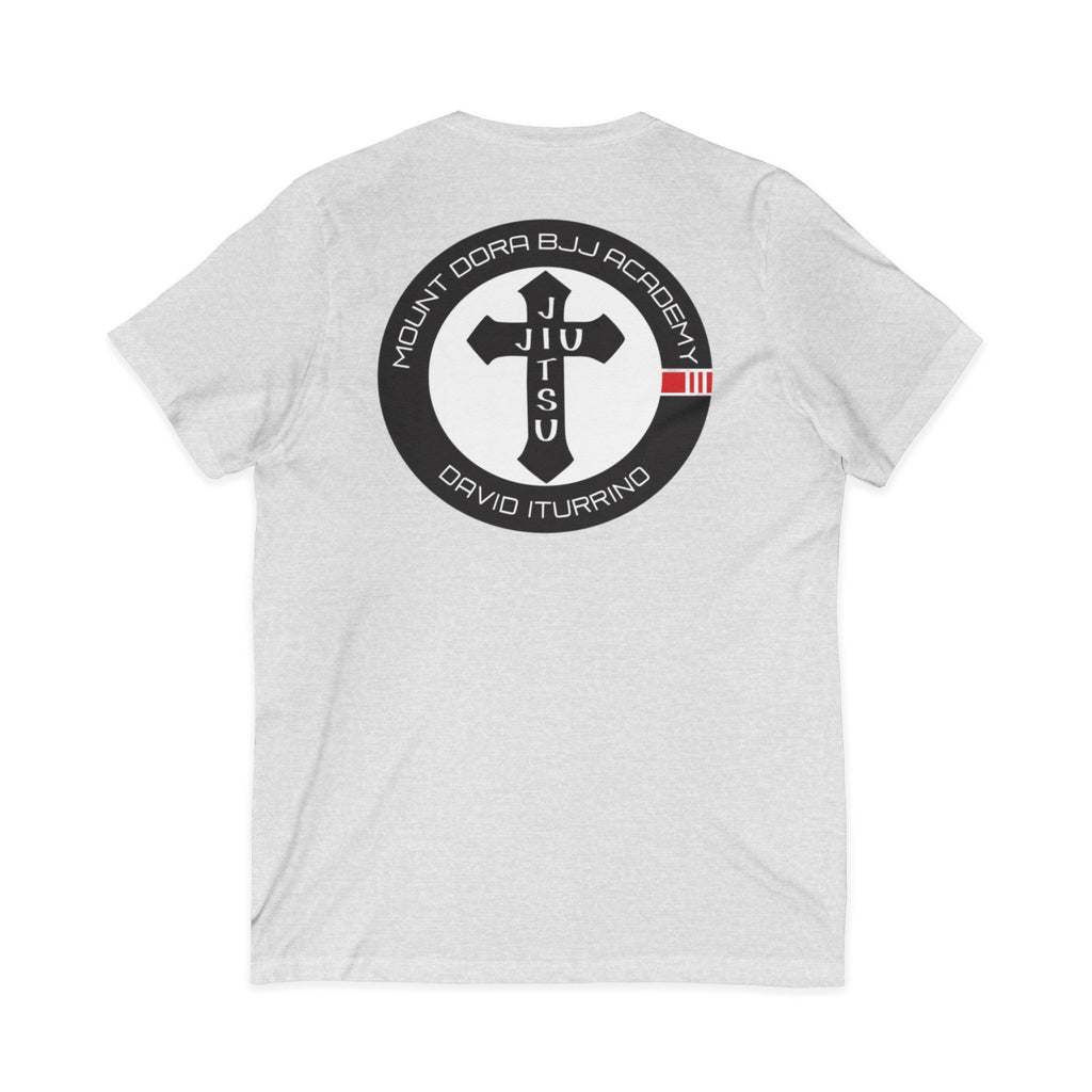 Unisex Jersey Short Sleeve V-Neck Tee