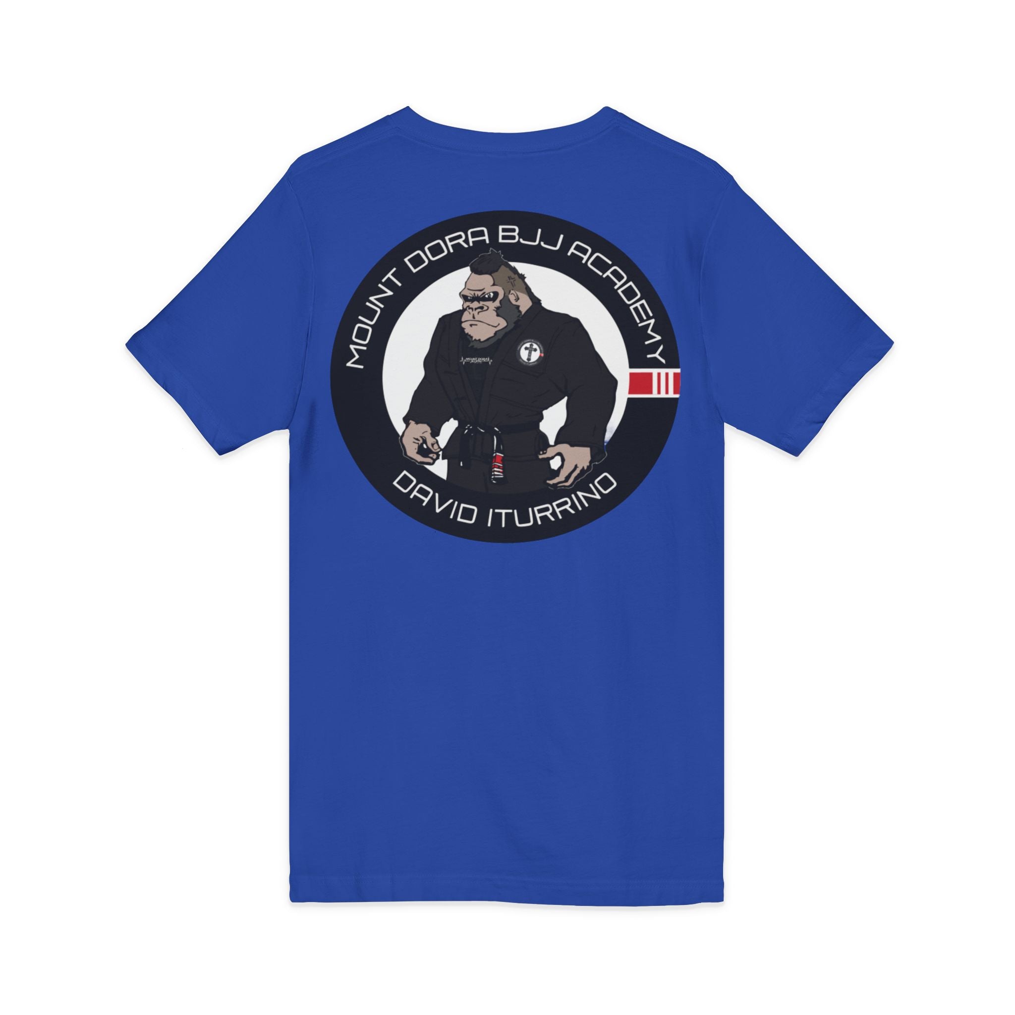 Unisex Jersey Short Sleeve V-Neck Tee (Gorilla Logo)