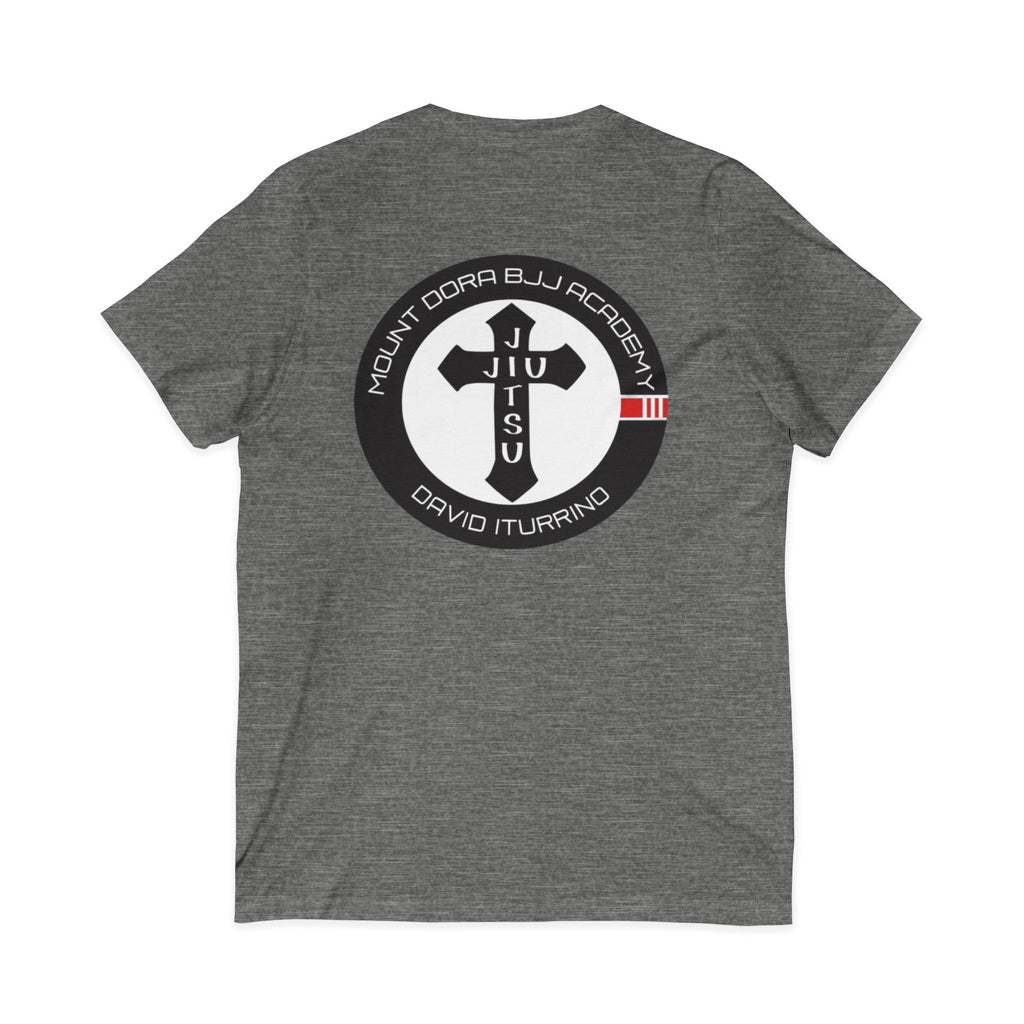 Unisex Jersey Short Sleeve V-Neck Tee