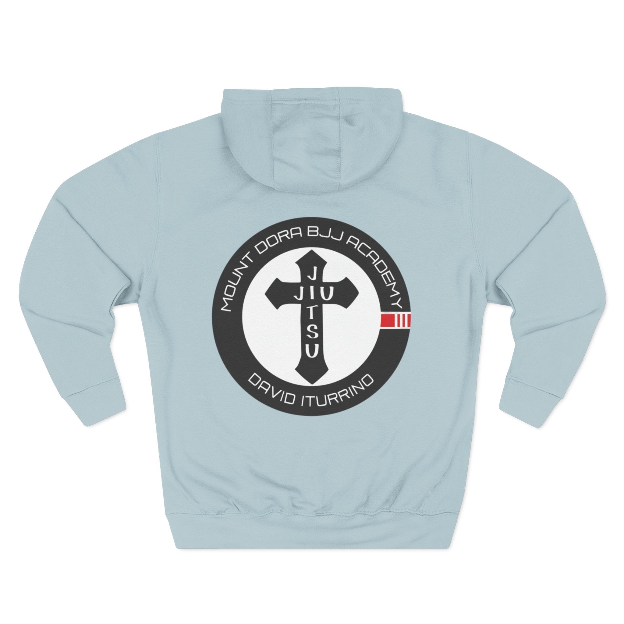 Three-Panel  MDBJJ Fleece Hoodie