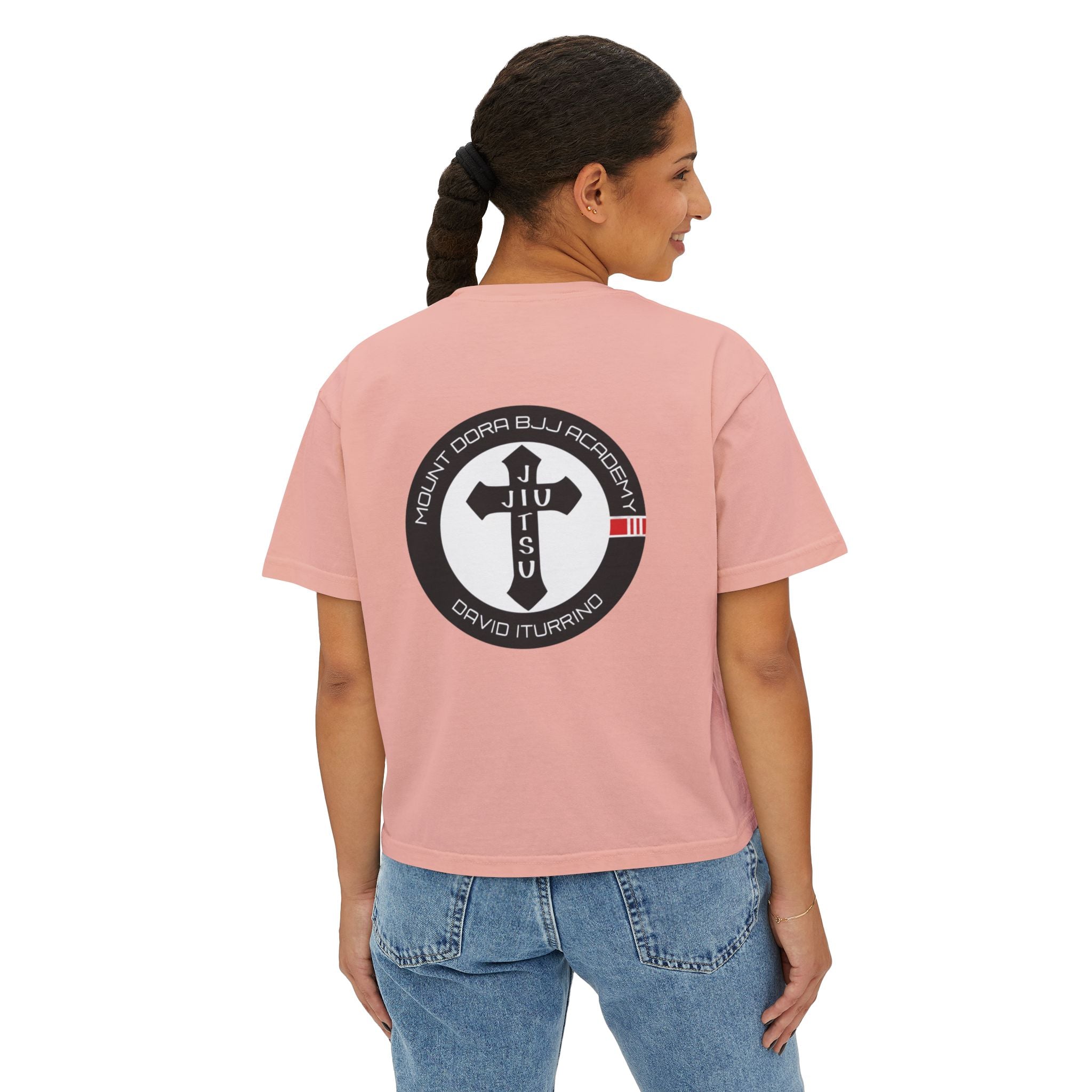 Women's Boxy Tee - BJJ GIrl, But Cooler