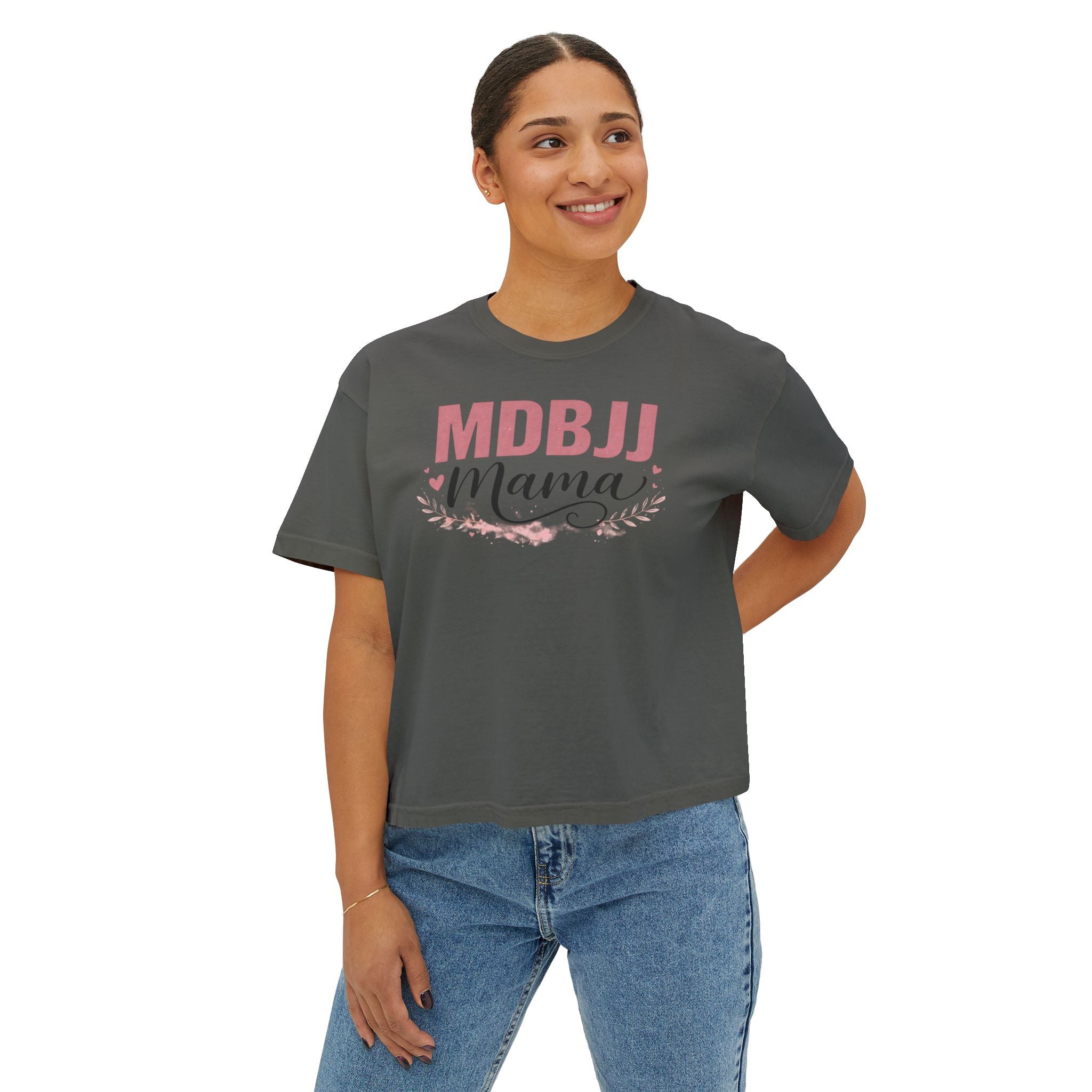 Women's Boxy Tee - MDBJJ MOM