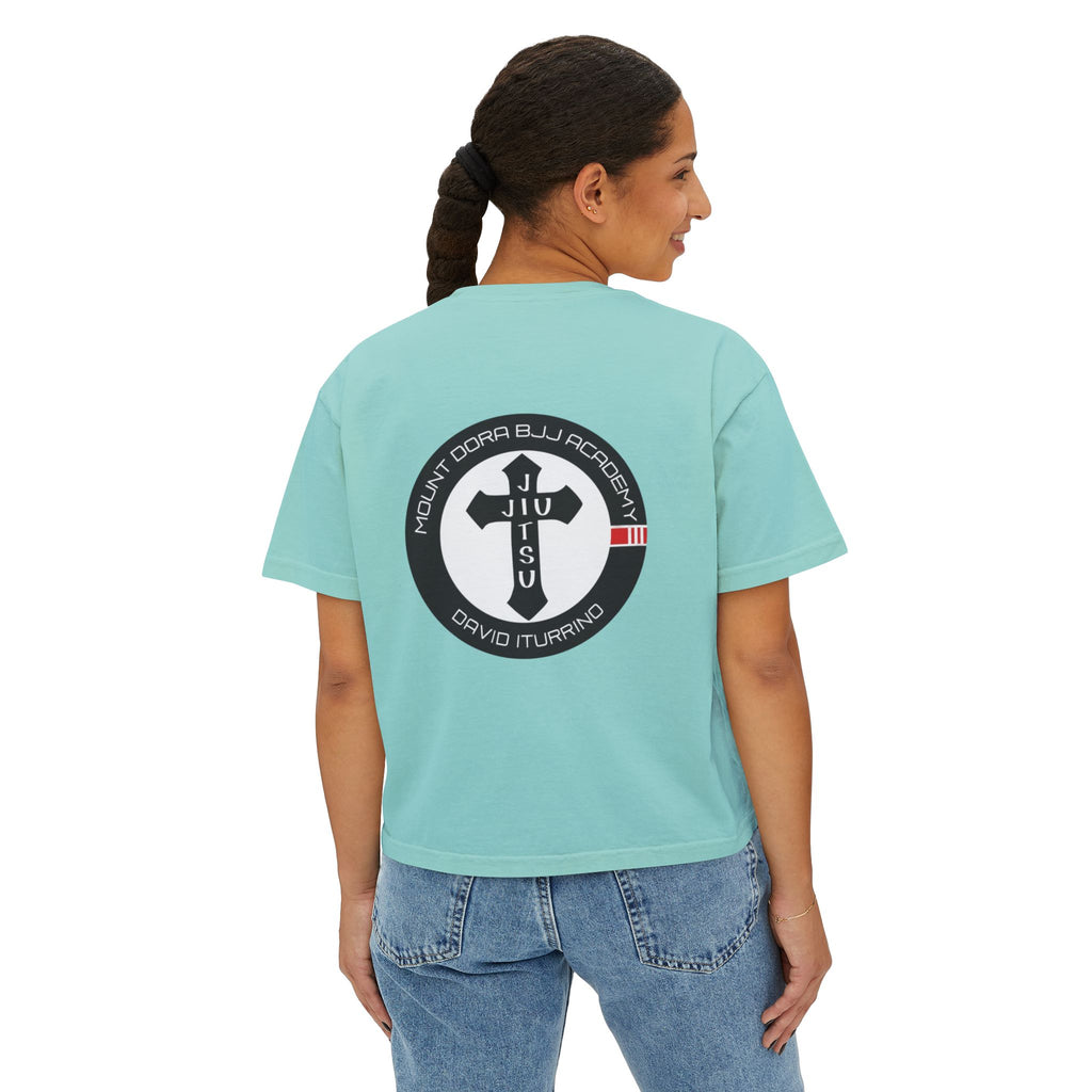 Women's Boxy Tee - Iron Sharpens Iron - MDBJJ