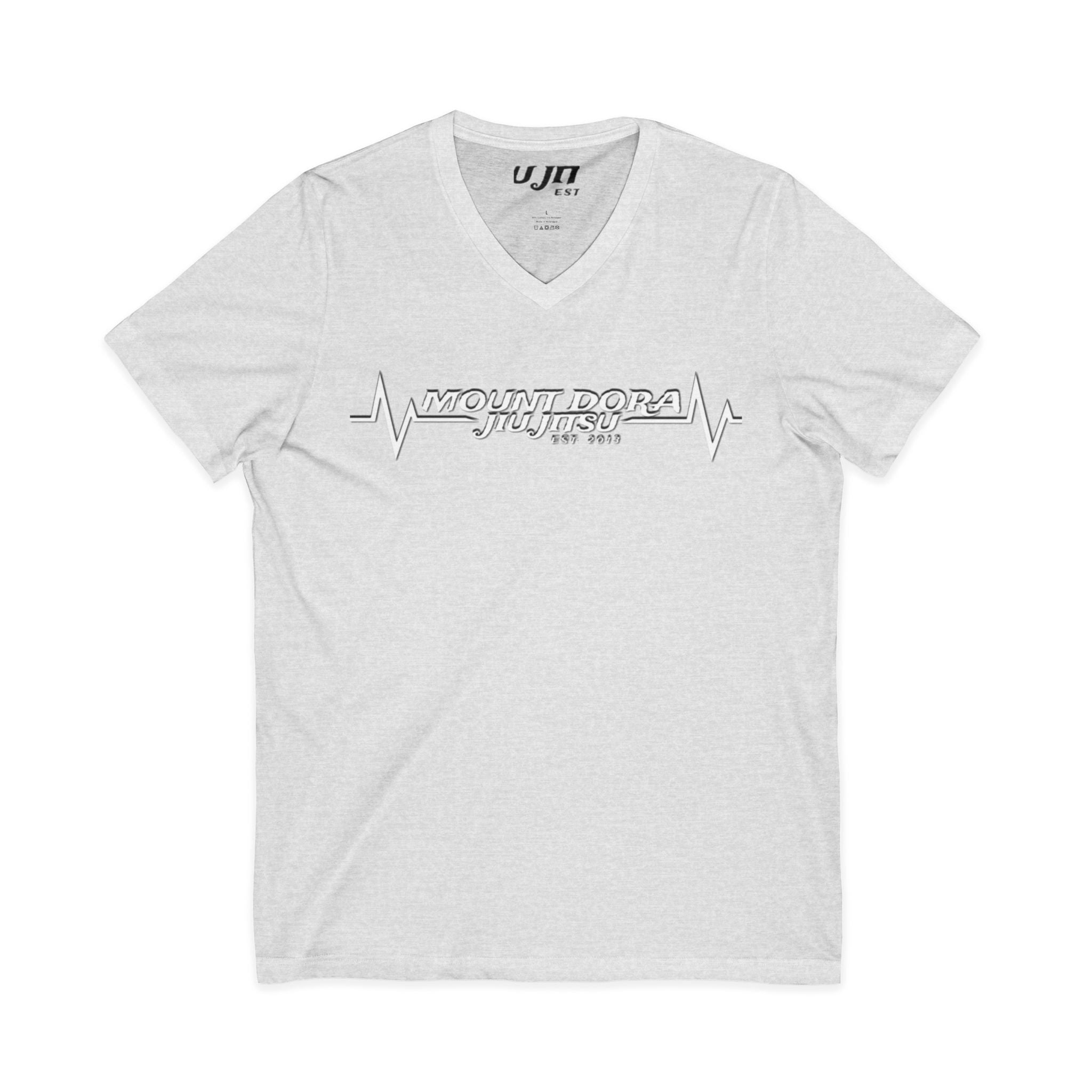 Unisex Jersey Short Sleeve V-Neck Tee