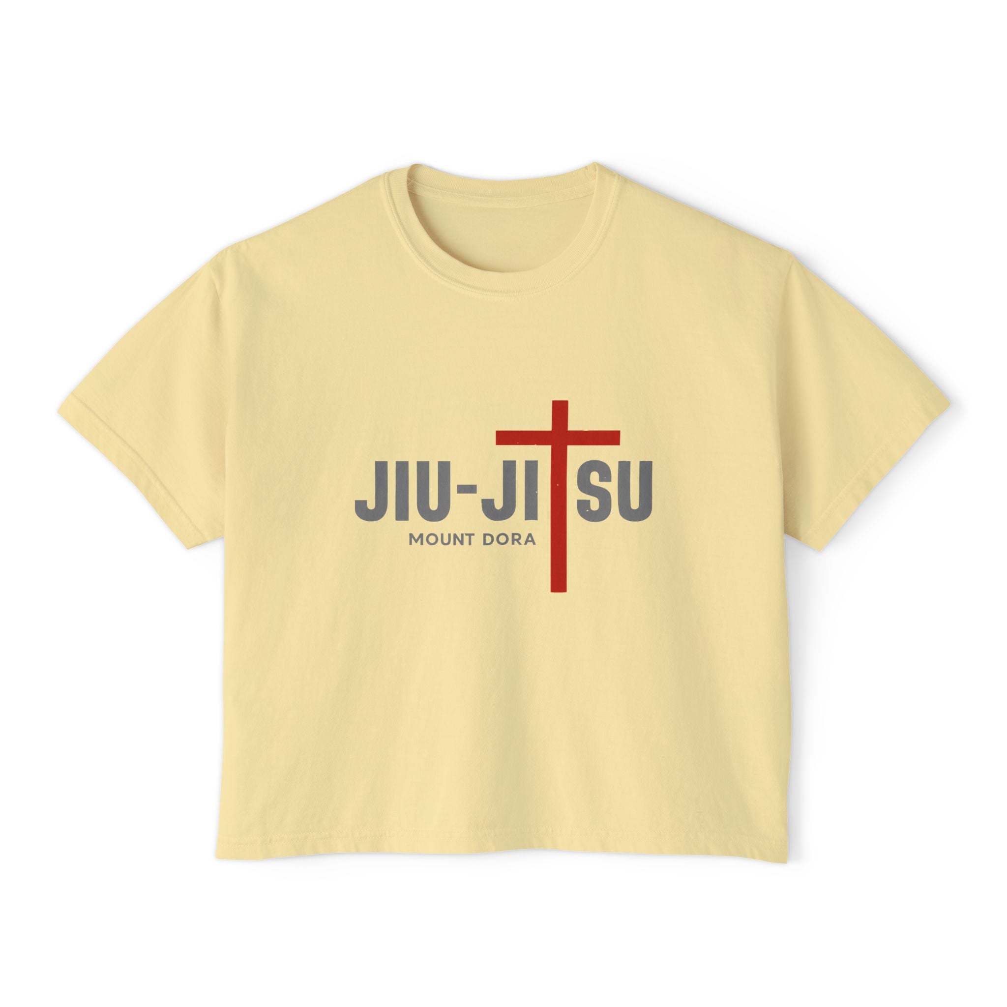 Women's Boxy Tee - Jiu- Jitsu - MDBJJ
