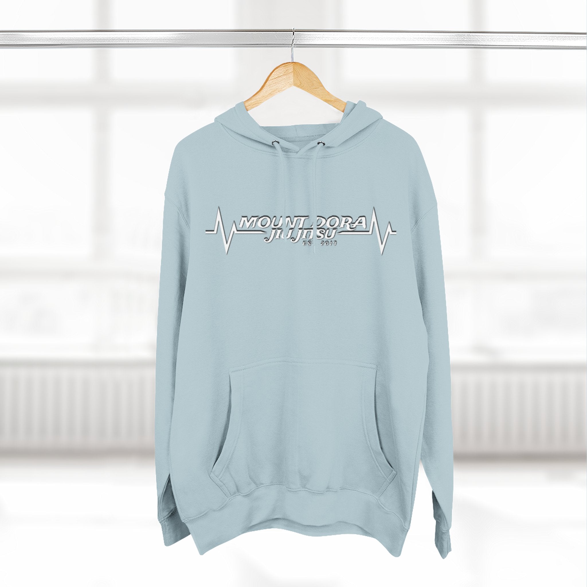 Three-Panel Fleece Hoodie