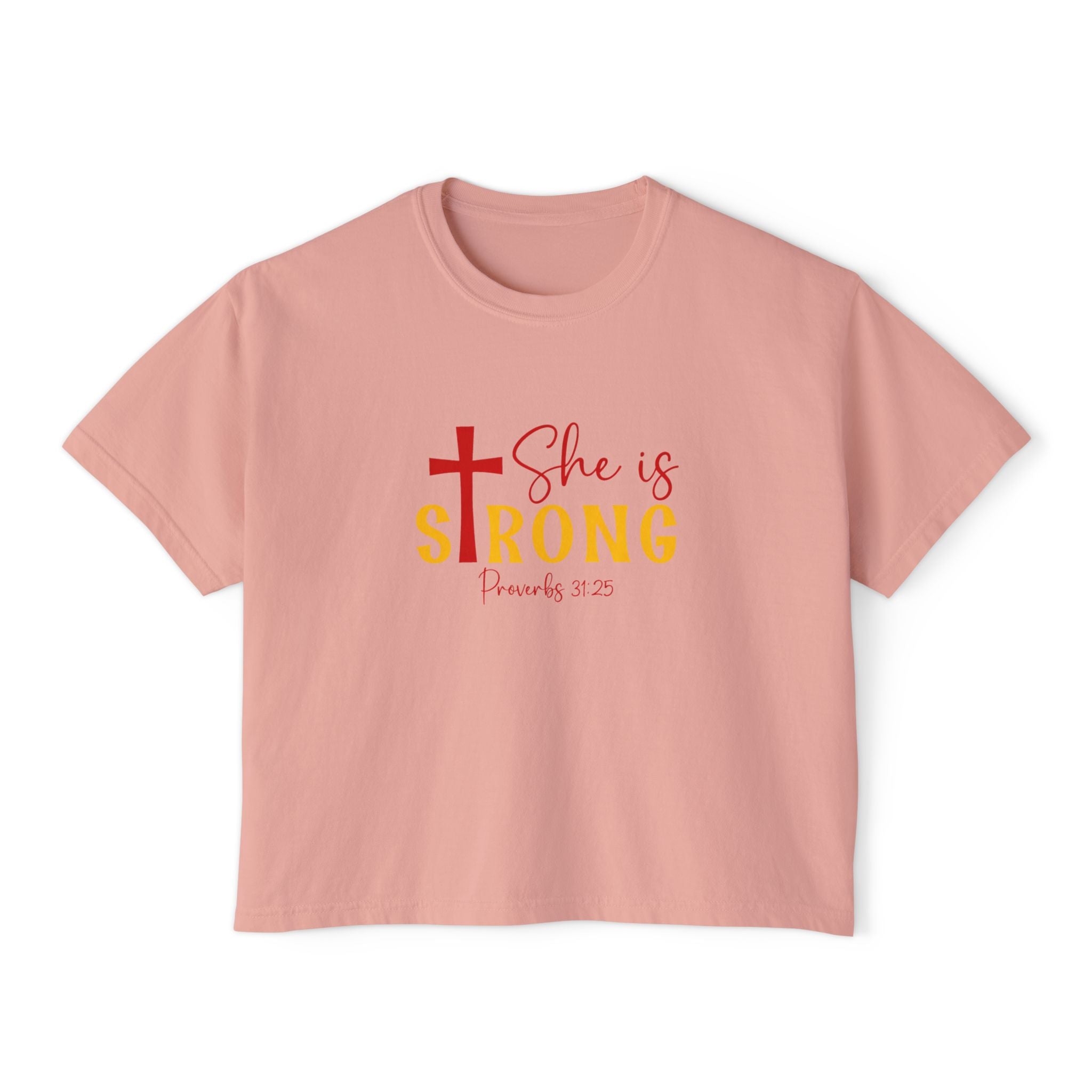 Women's Boxy Tee - She is Strong - MDBJJ