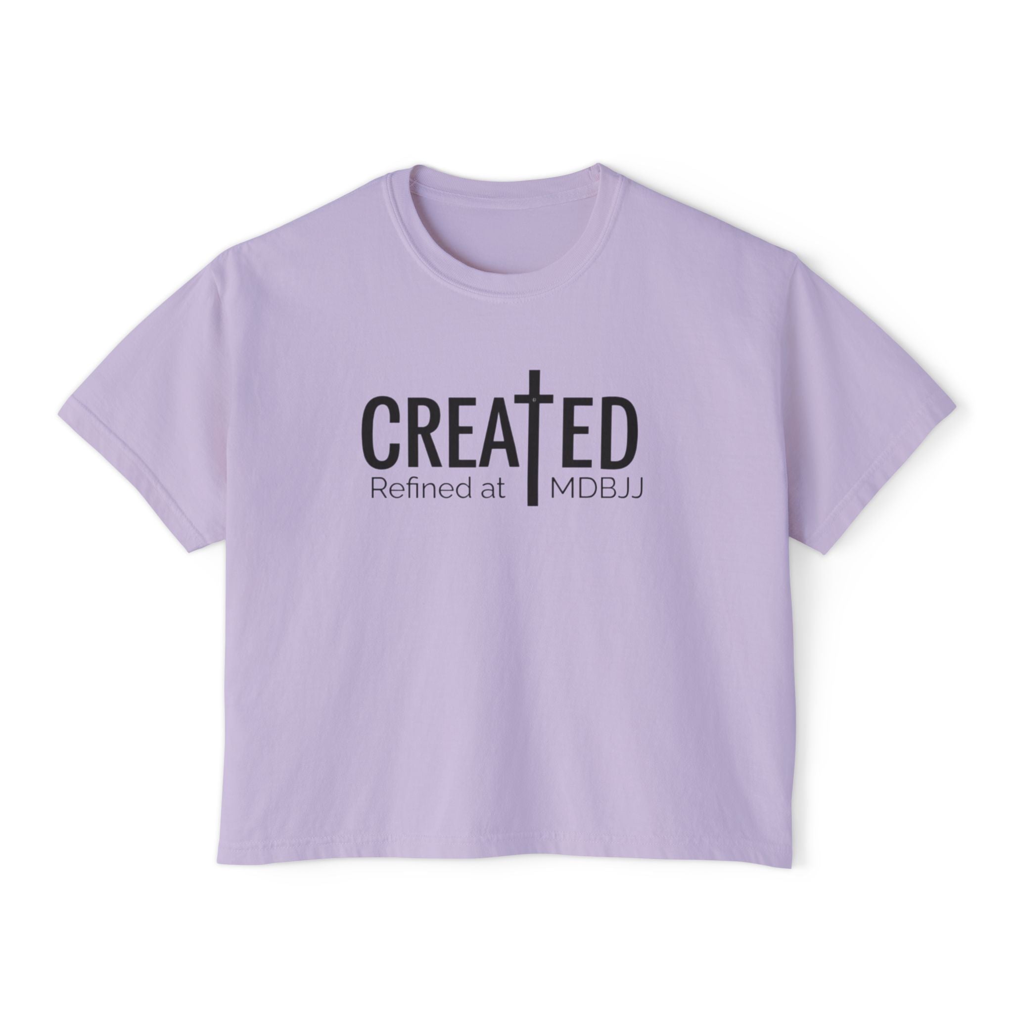 Women's Boxy Tee - Created - EF