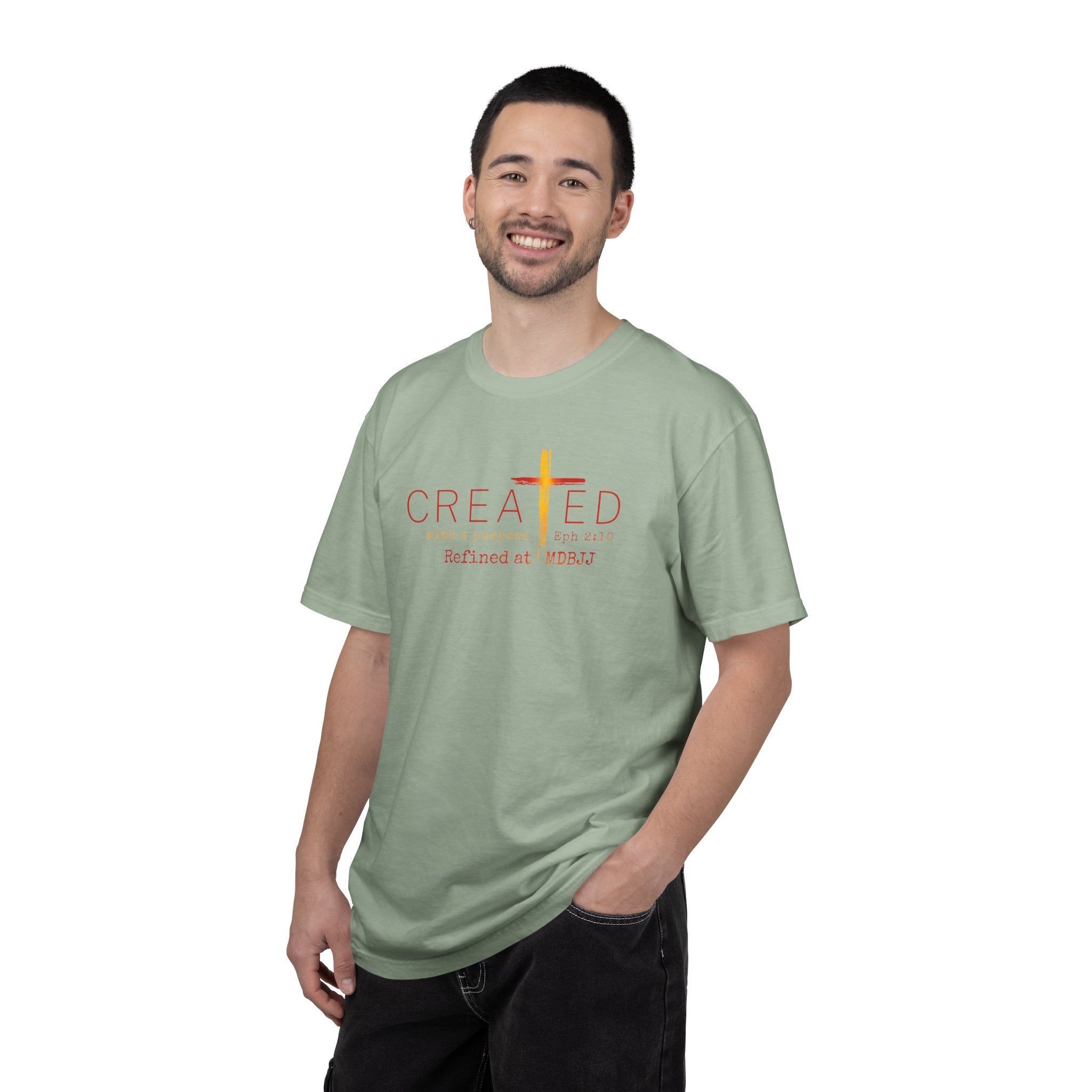 Unisex Garment-Dyed T-shirt - Created -MDBJJ