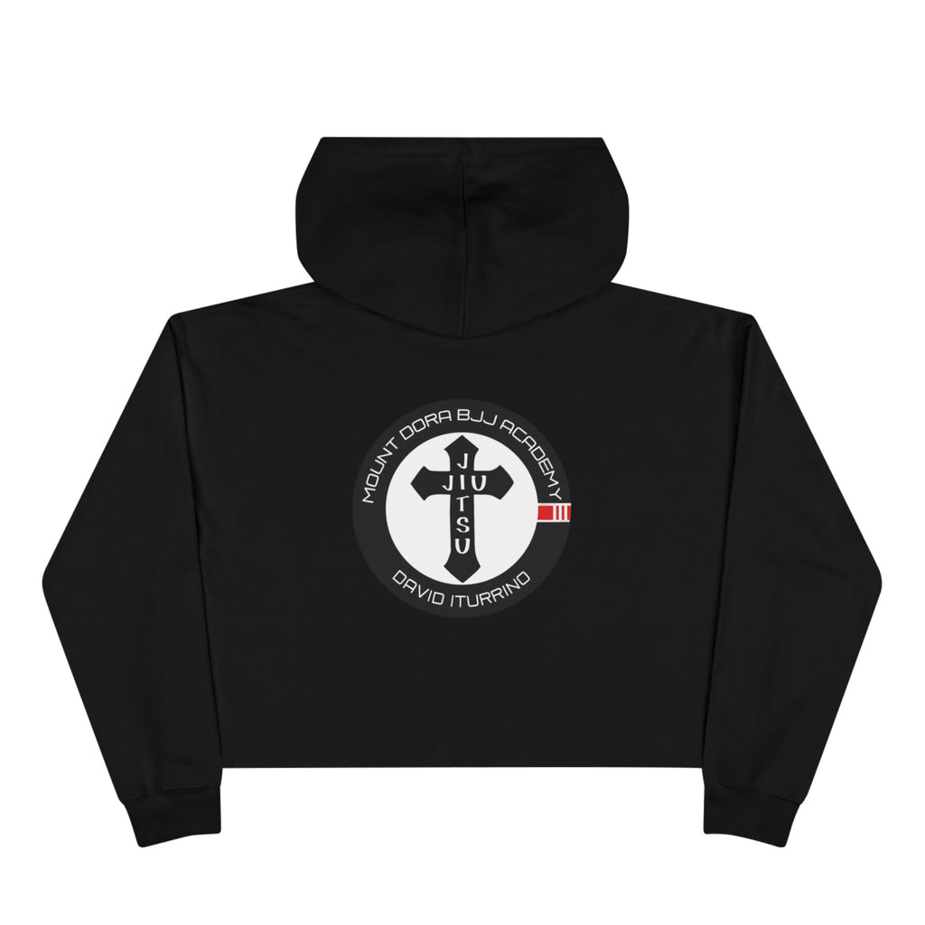 Crop Hoodie - Roll like a girl