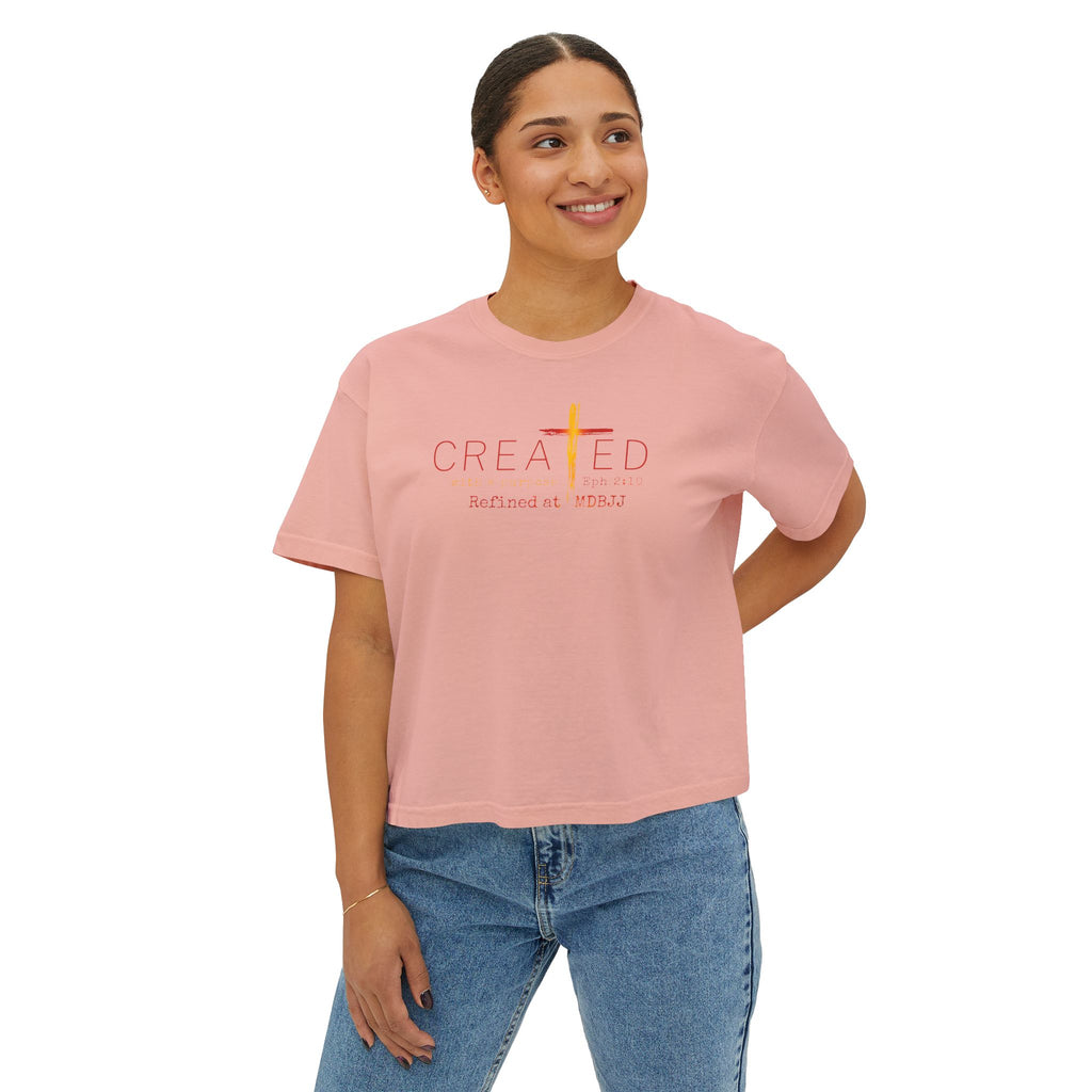Women's Boxy Tee - Created - MDBJJ