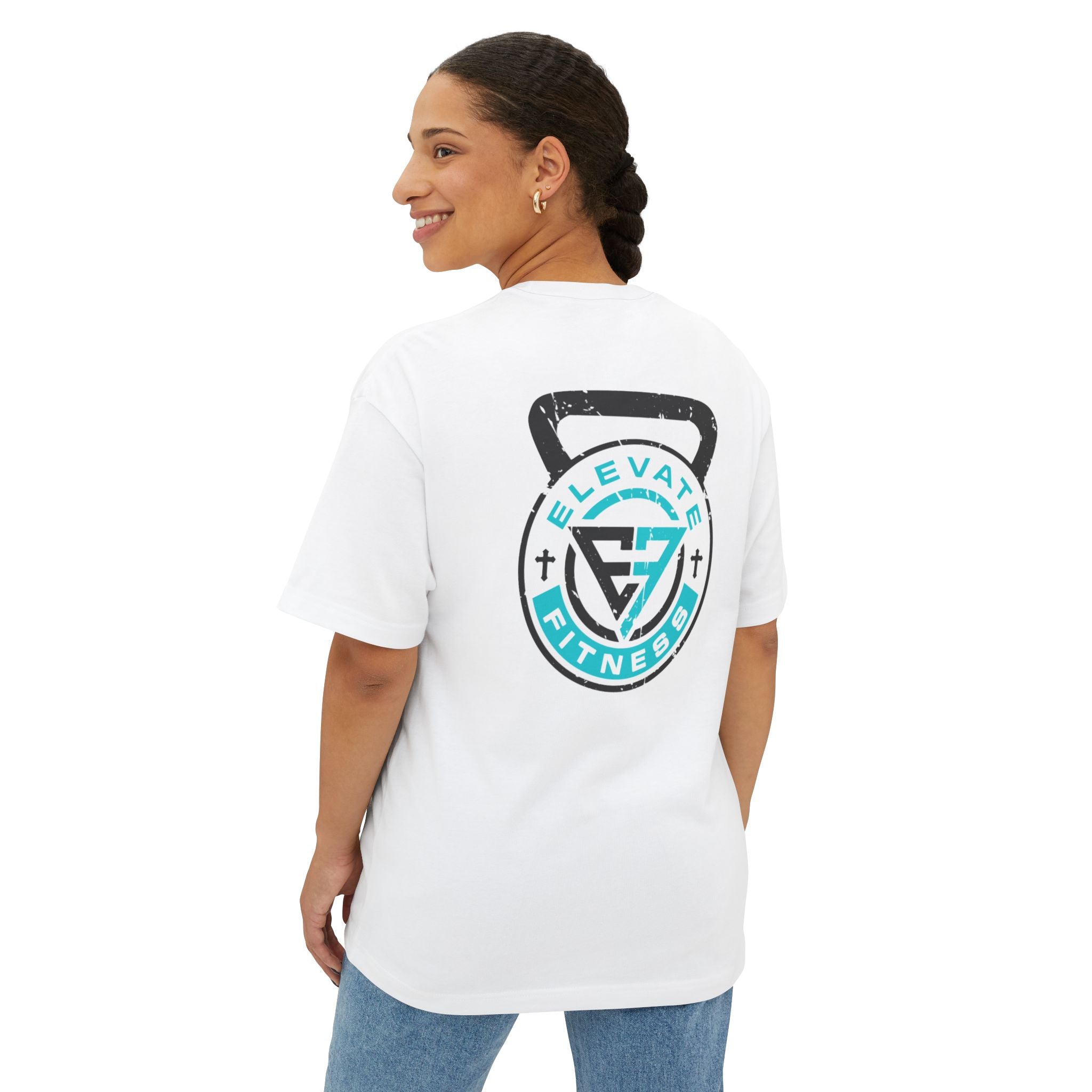 Elevate Fitness Unisex Oversized Boxy Tee