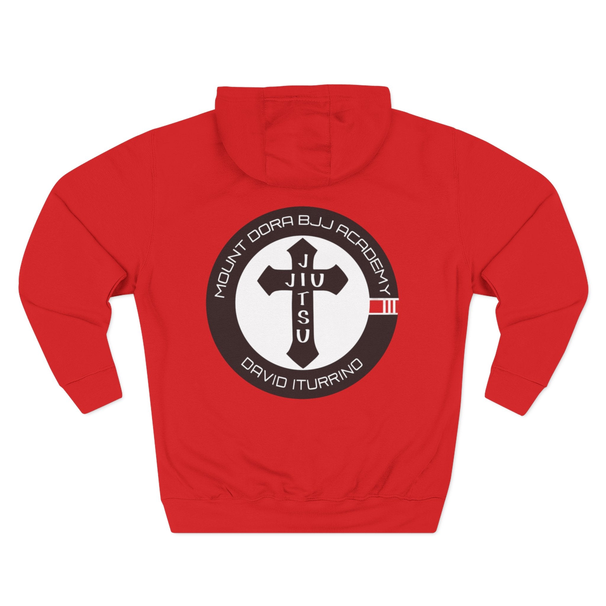 Three-Panel Fleece Hoodie