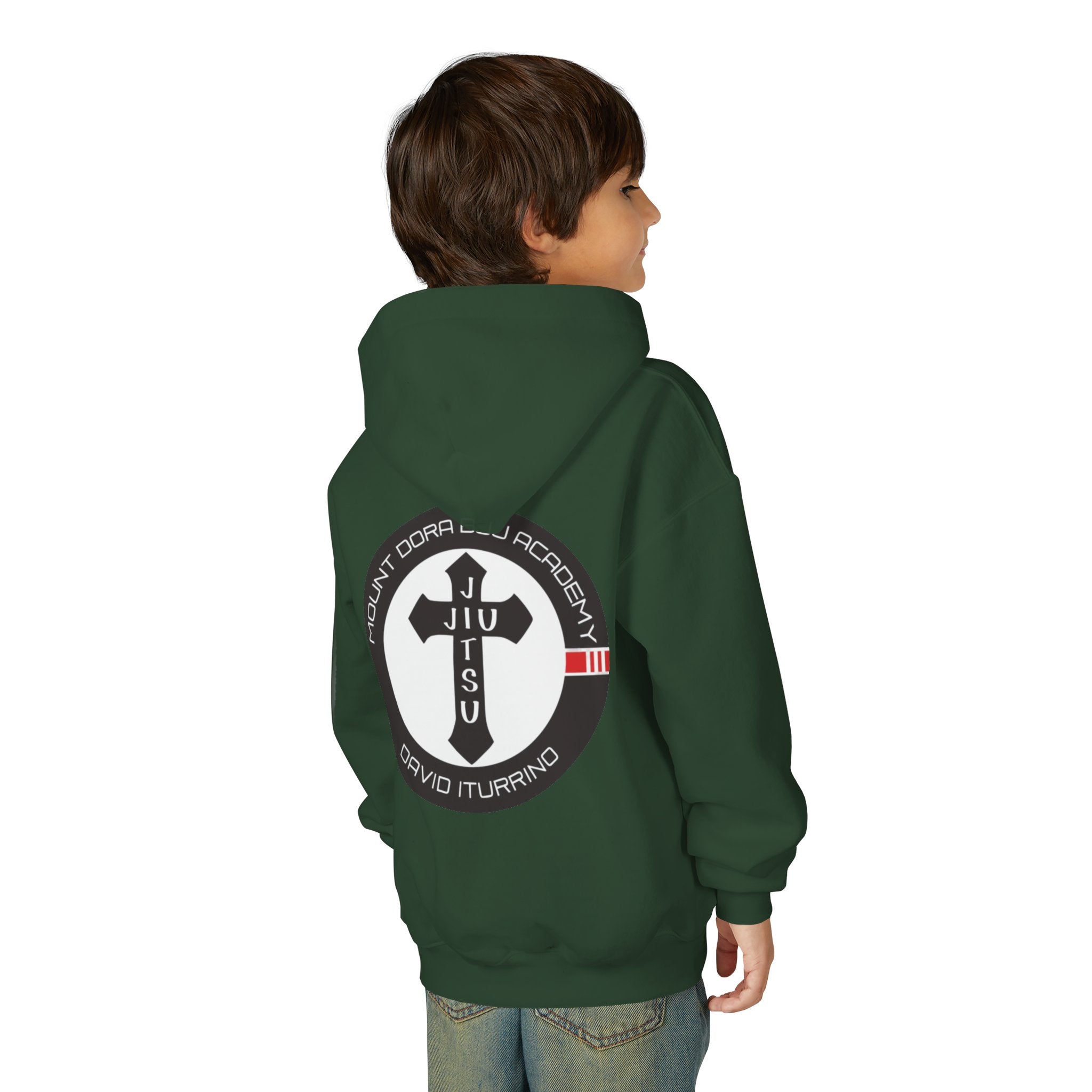MDBJJ Youth Heavy Blend Hooded Sweatshirt