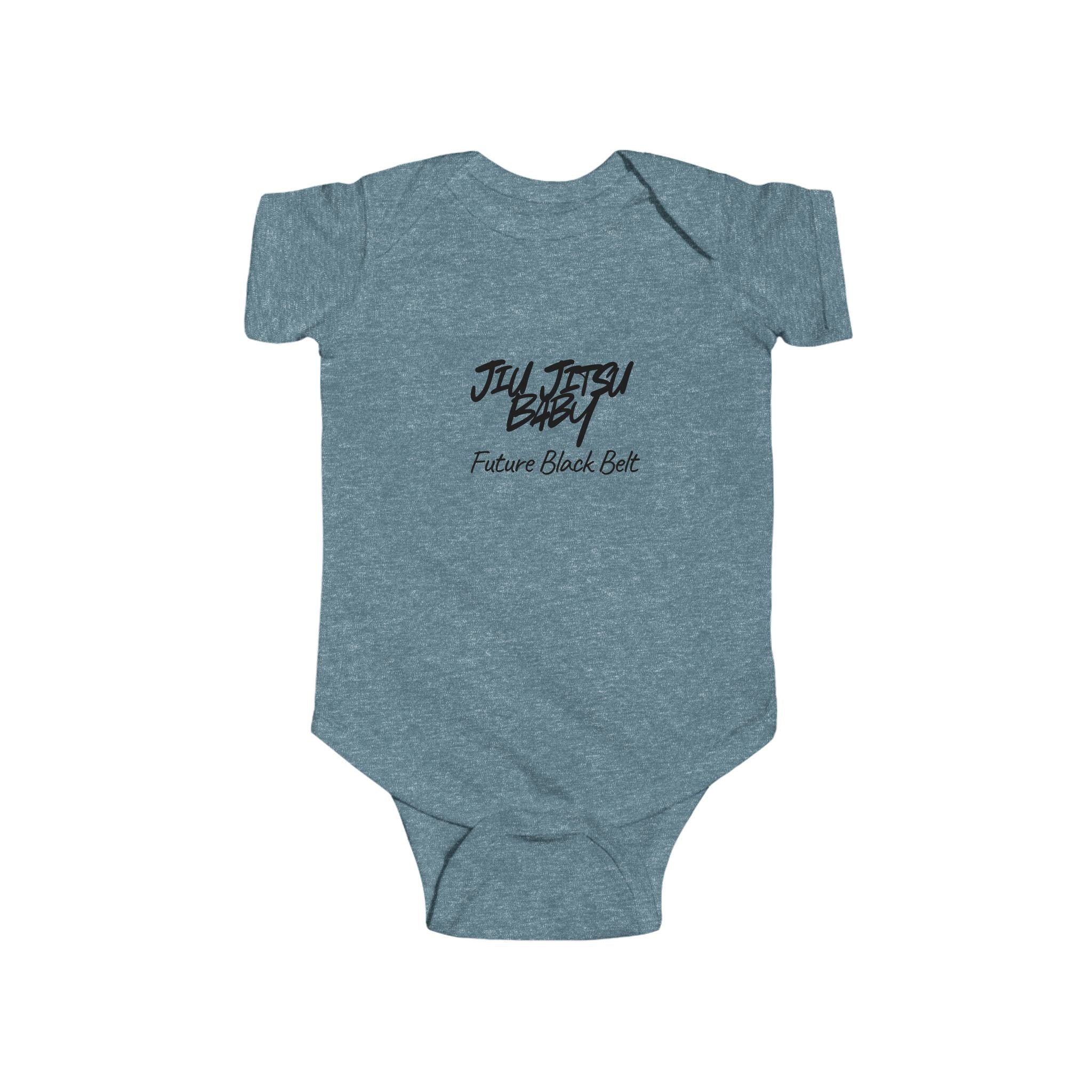Infant Fine Jersey Bodysuit - Future Black Belt