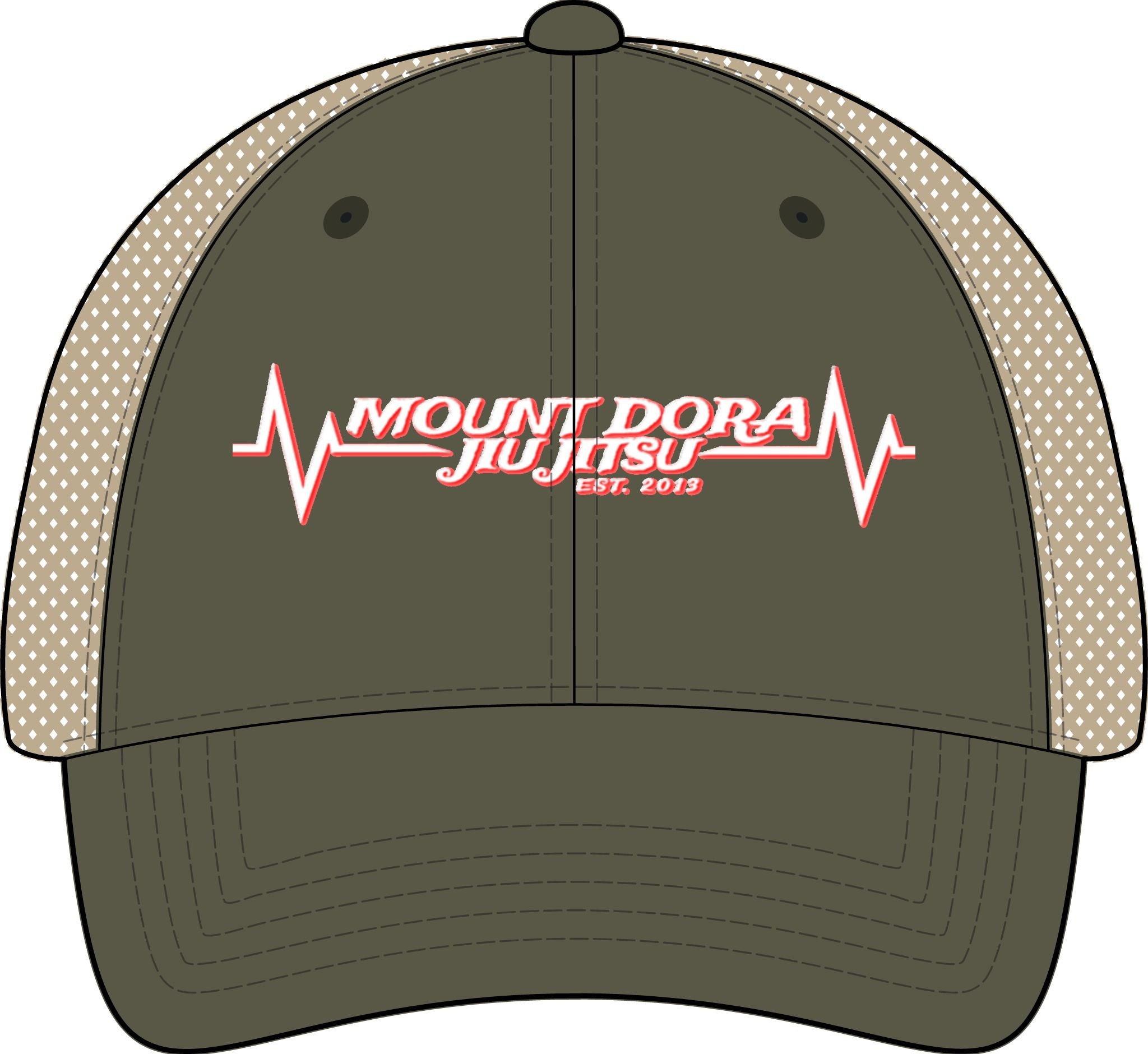 Women's MDBJJ Washed Mesh-Back Cap