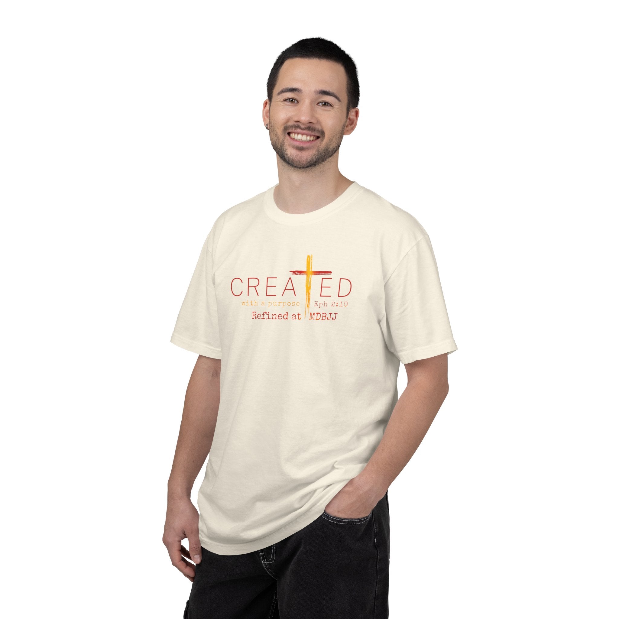 Unisex Garment-Dyed T-shirt - Created -MDBJJ