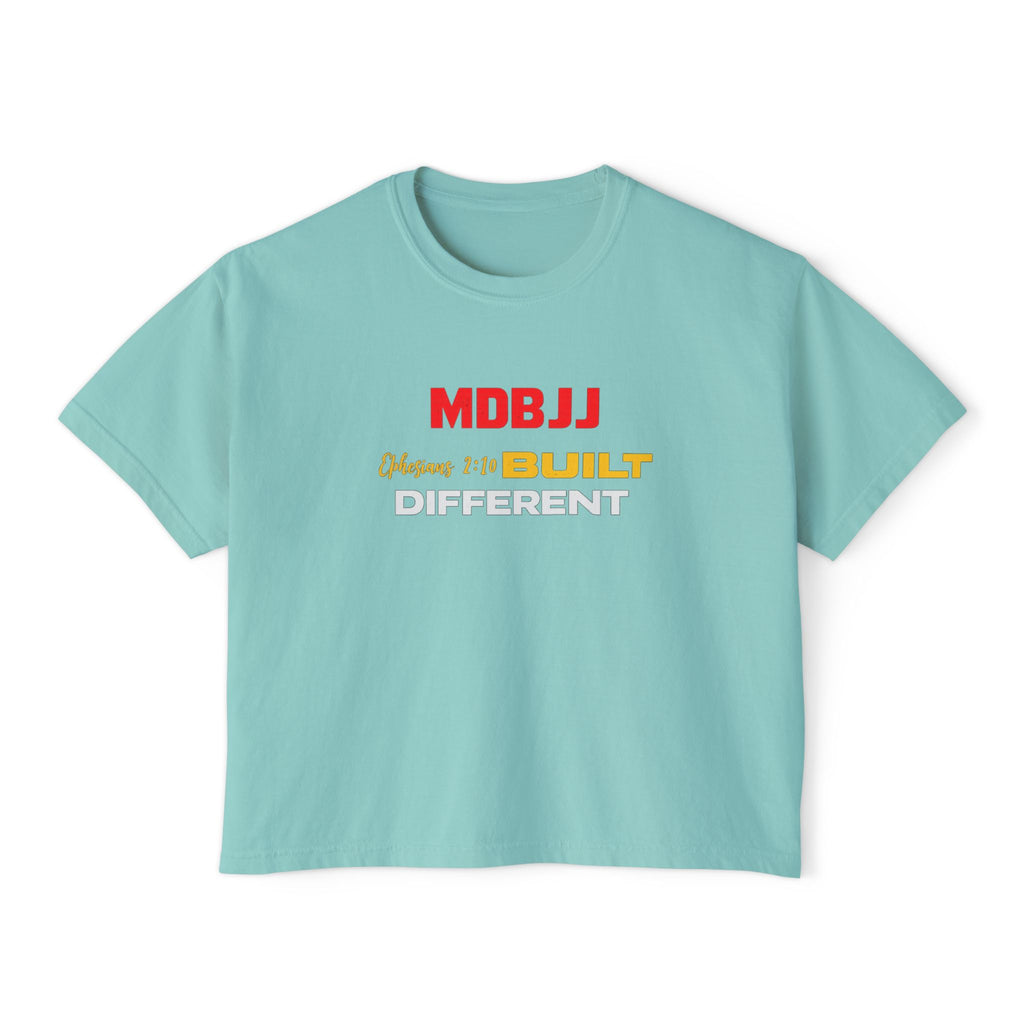 Women's Boxy Tee  - Built Different - MDBJJ