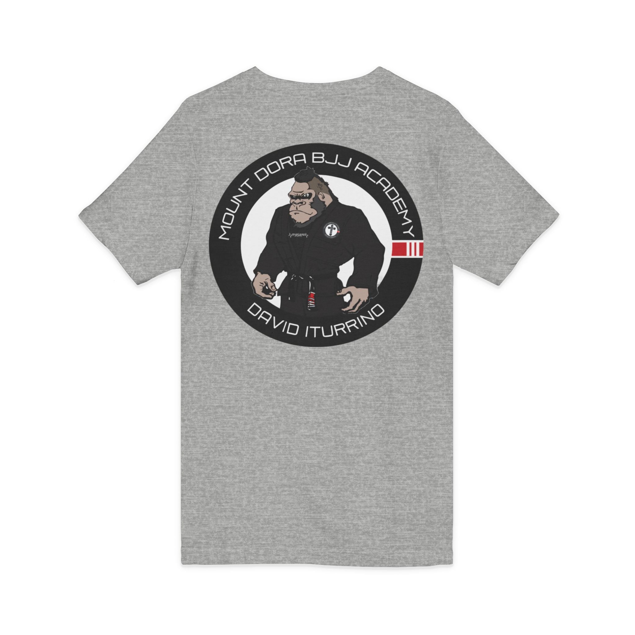 Unisex Jersey Short Sleeve V-Neck Tee (Gorilla Logo)