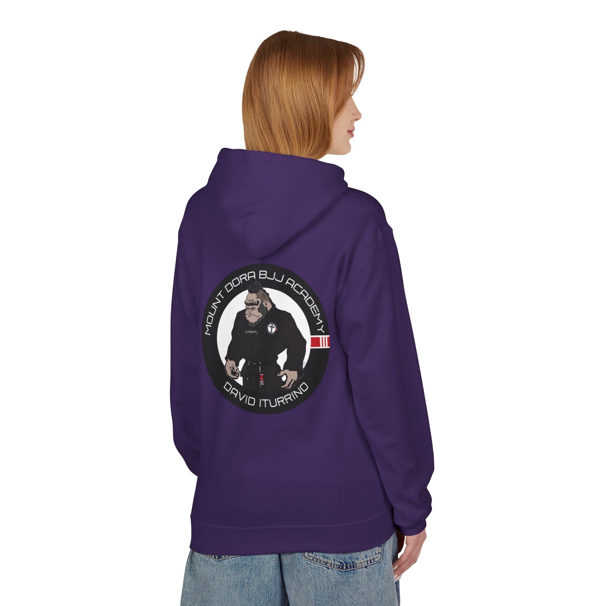 MDBJJ - Gorilla  Unisex Midweight Softstyle Fleece Hoodie