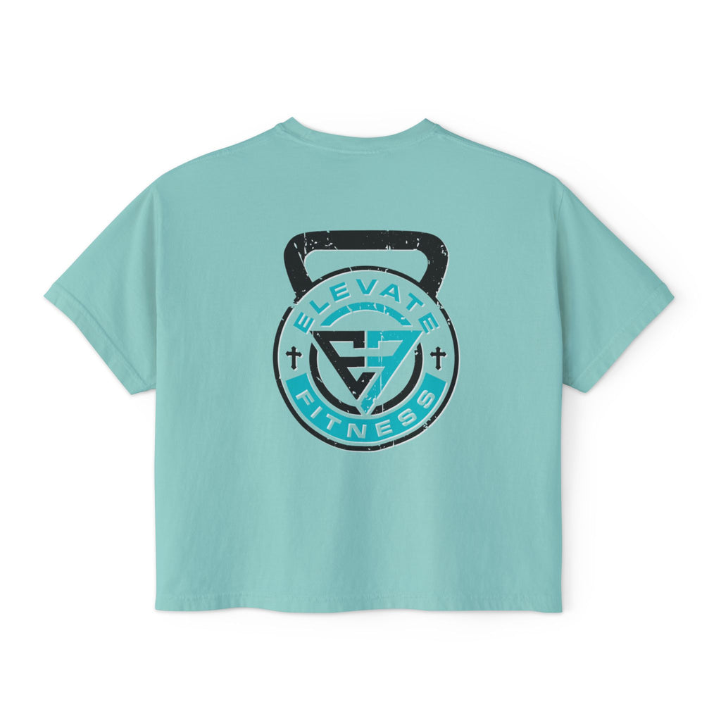 Women's Boxy Tee - Elevate Fitness