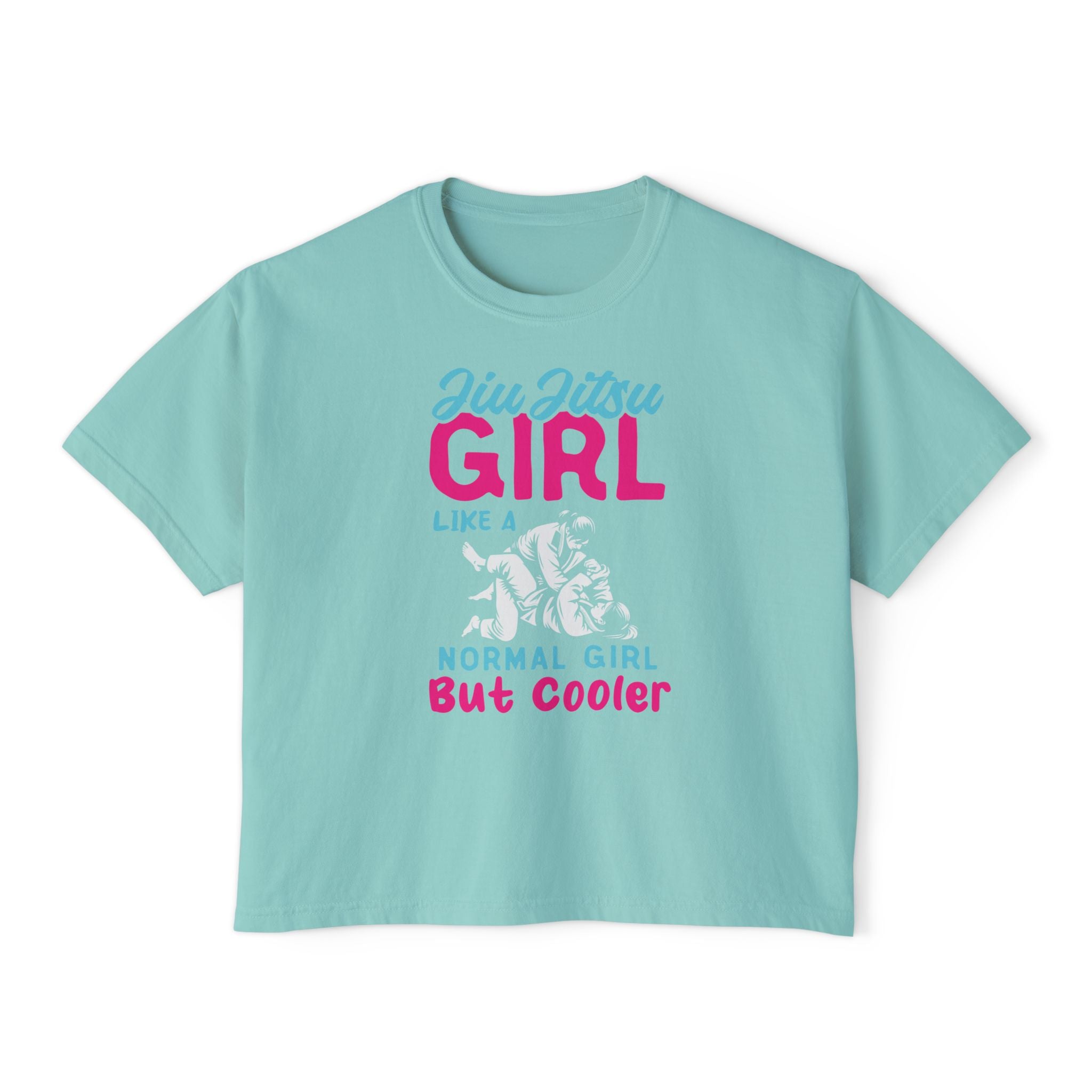 Women's Boxy Tee - BJJ GIrl, But Cooler