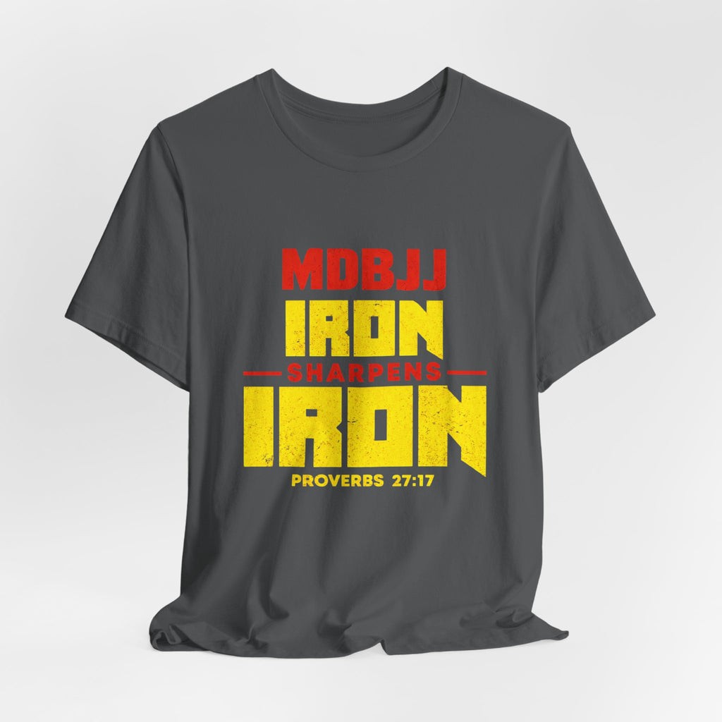 Unisex Jersey Short Sleeve Tee - Iron Sharpens Iron - MDBJJ