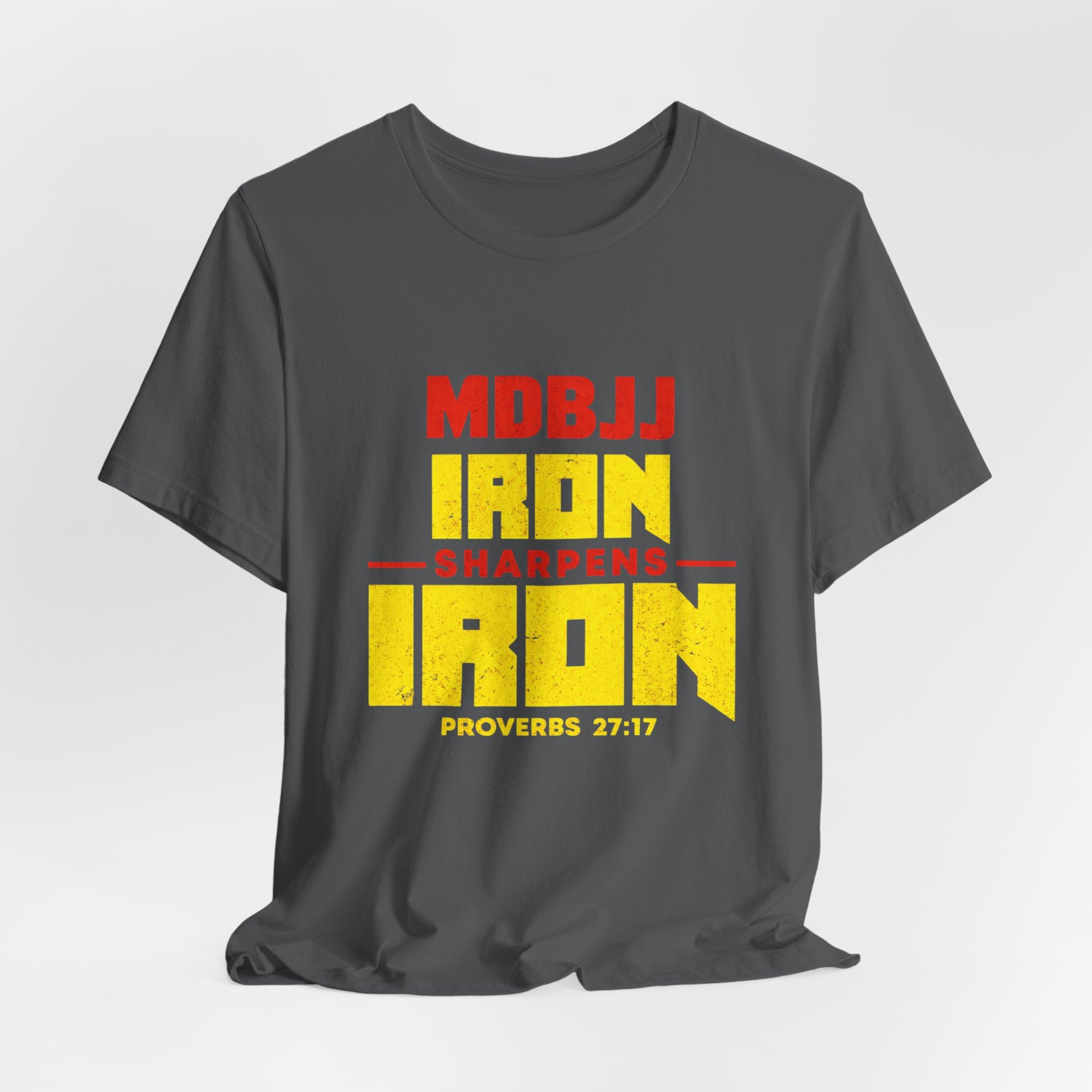 Unisex Jersey Short Sleeve Tee - Iron Sharpens Iron - MDBJJ