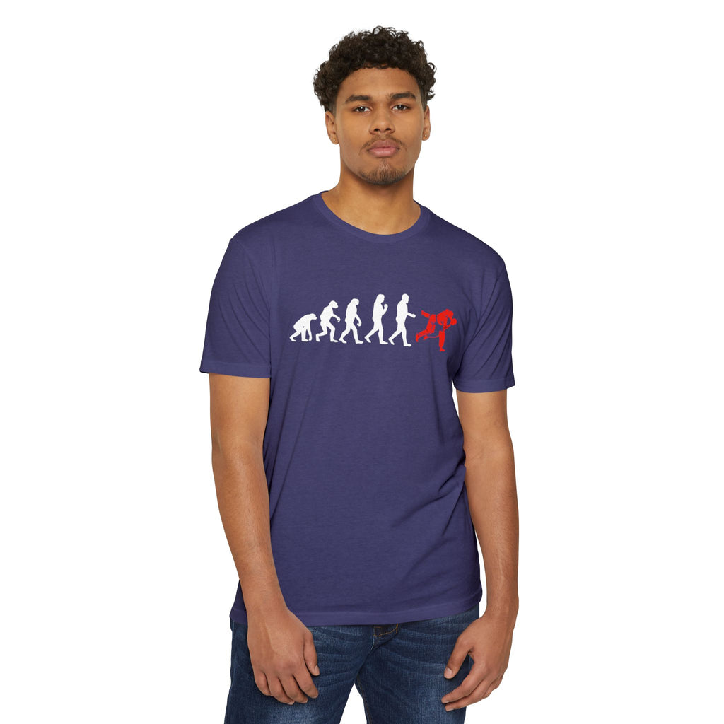 Unisex CVC Jersey T-shirt - MDBJJ Throw