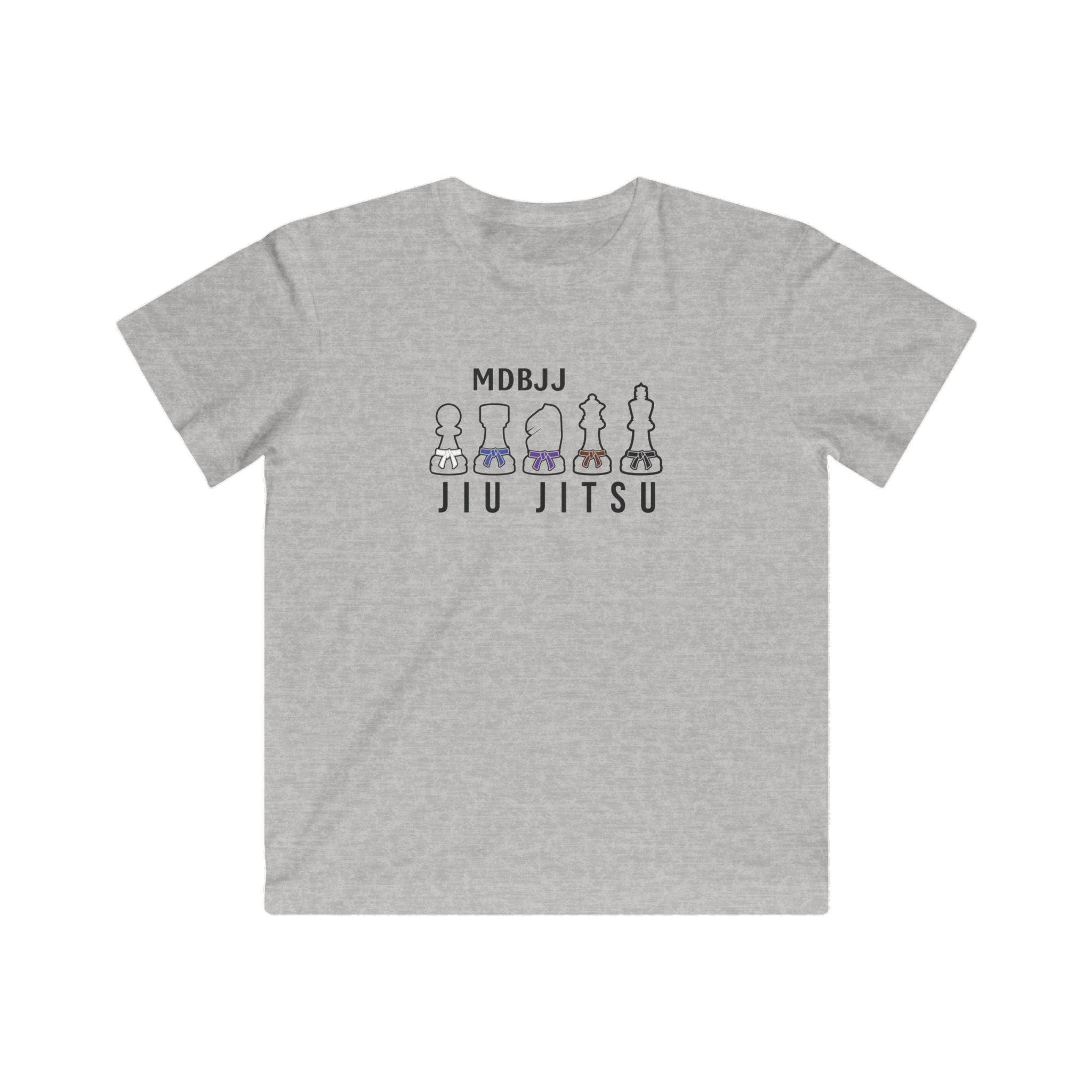 Kids Fine Jersey Tee - Chess - MDBJJ