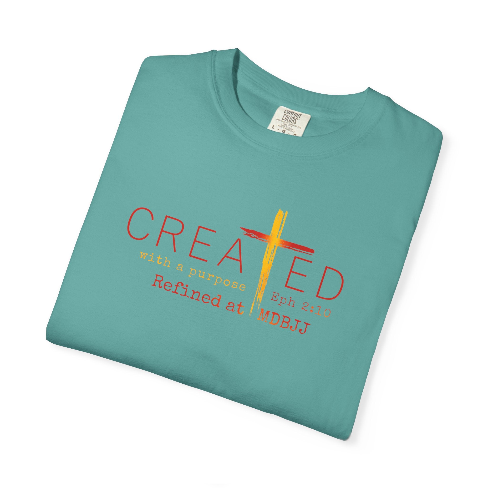 Unisex Garment-Dyed T-shirt - Created -MDBJJ