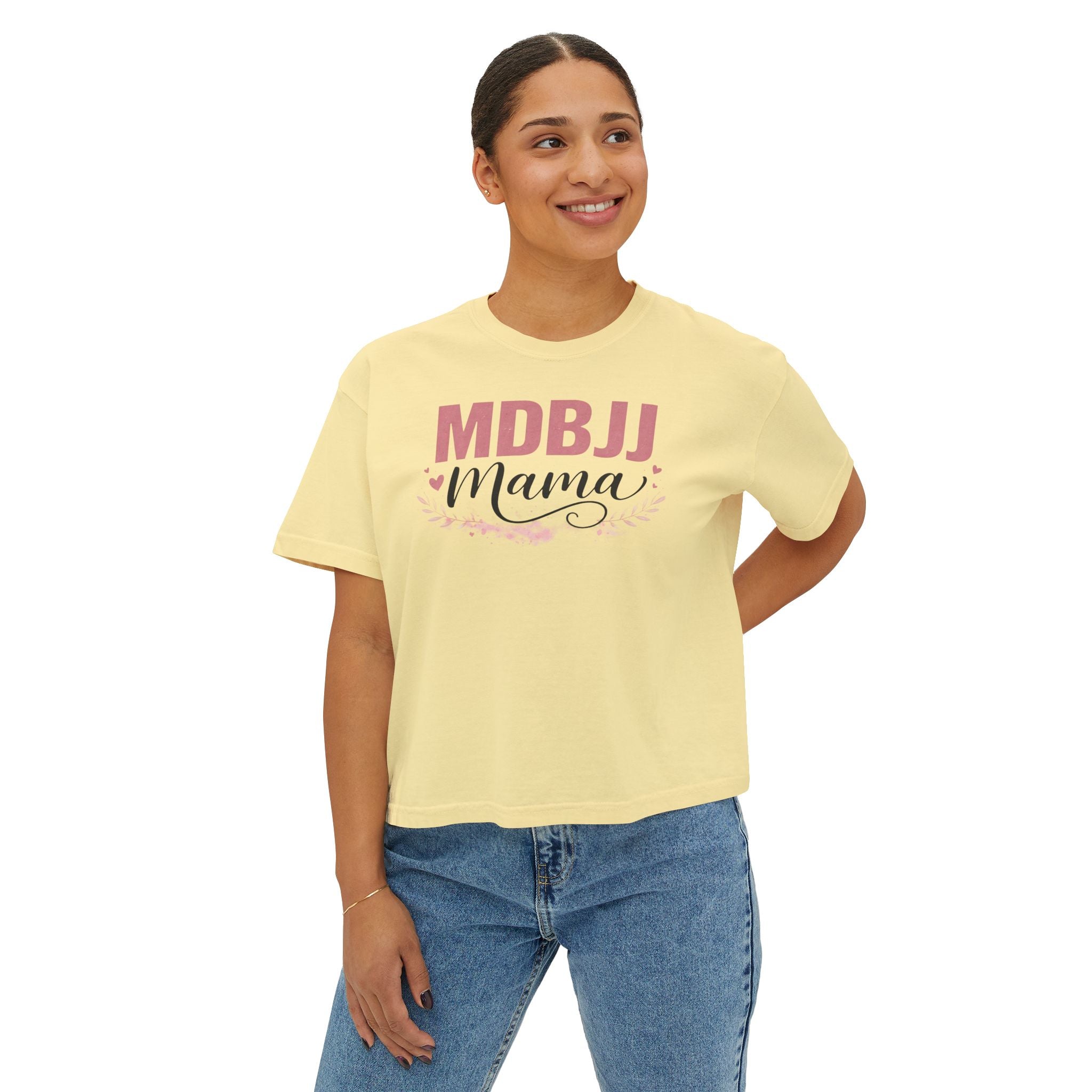 Women's Boxy Tee - MDBJJ MOM