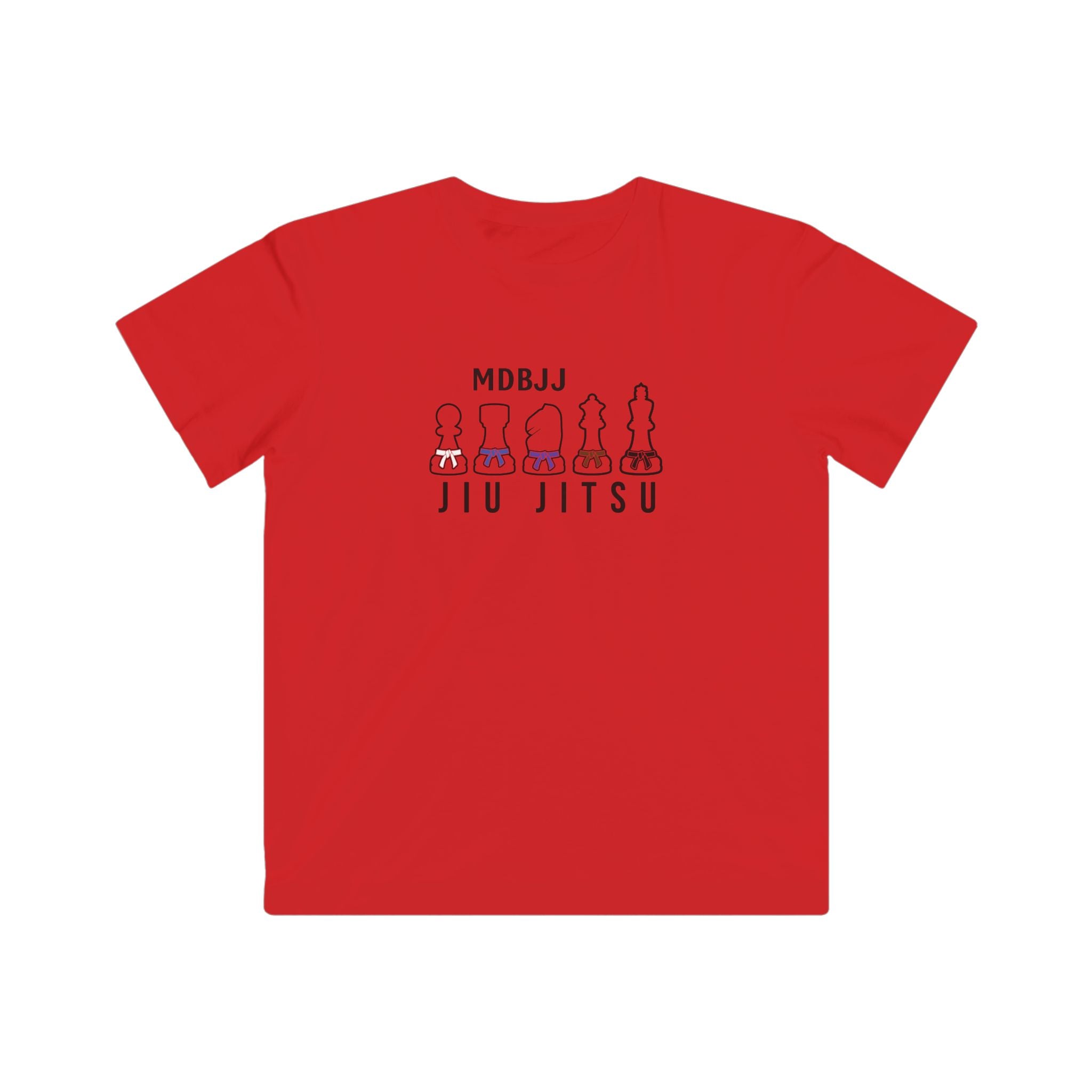 Kids Fine Jersey Tee - Chess - MDBJJ