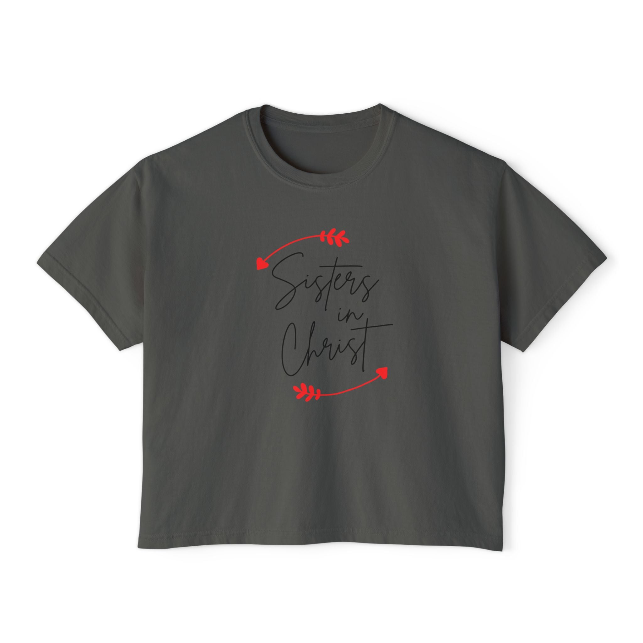 Women's Boxy Tee - Sisters in Christ - MDBJJ