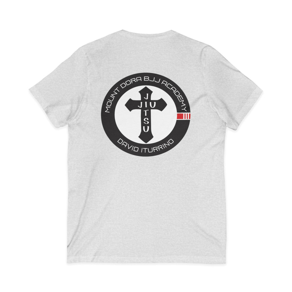 Unisex Jersey Short Sleeve V-Neck Tee