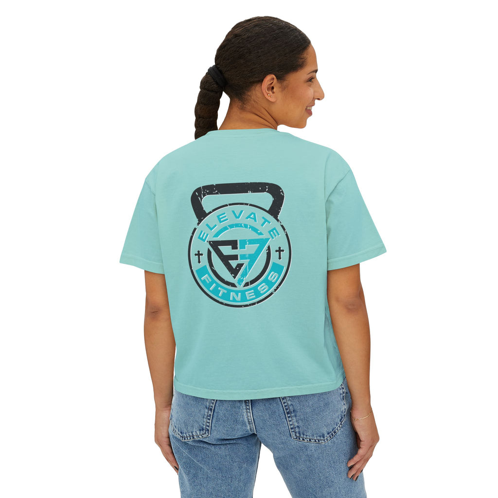 Women's Boxy Tee - She is strong - EF