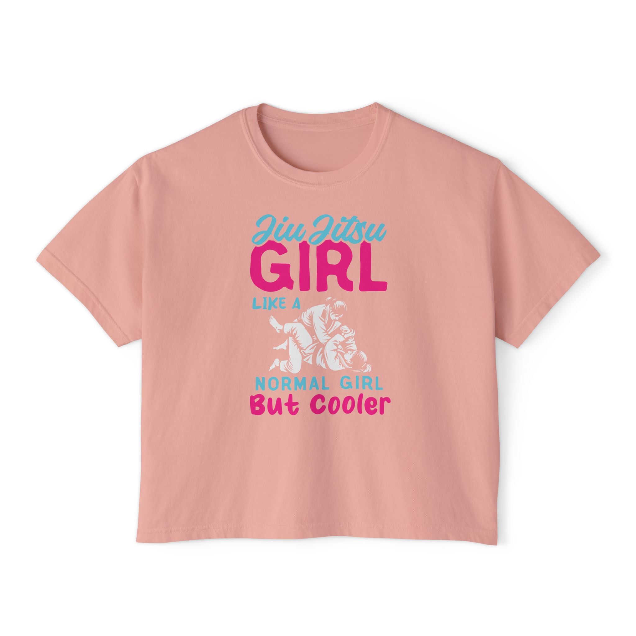 Women's Boxy Tee - BJJ GIrl, But Cooler