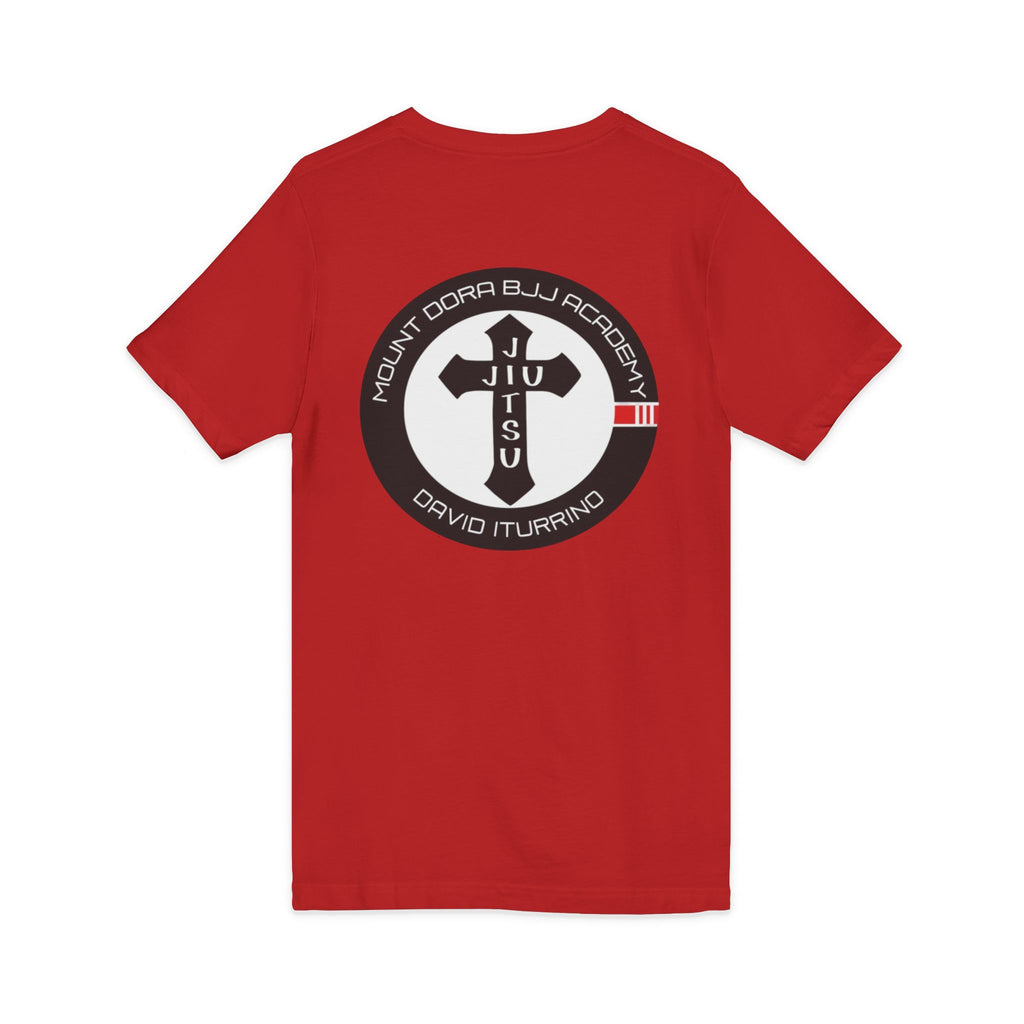 Unisex Jersey Short Sleeve V-Neck Tee