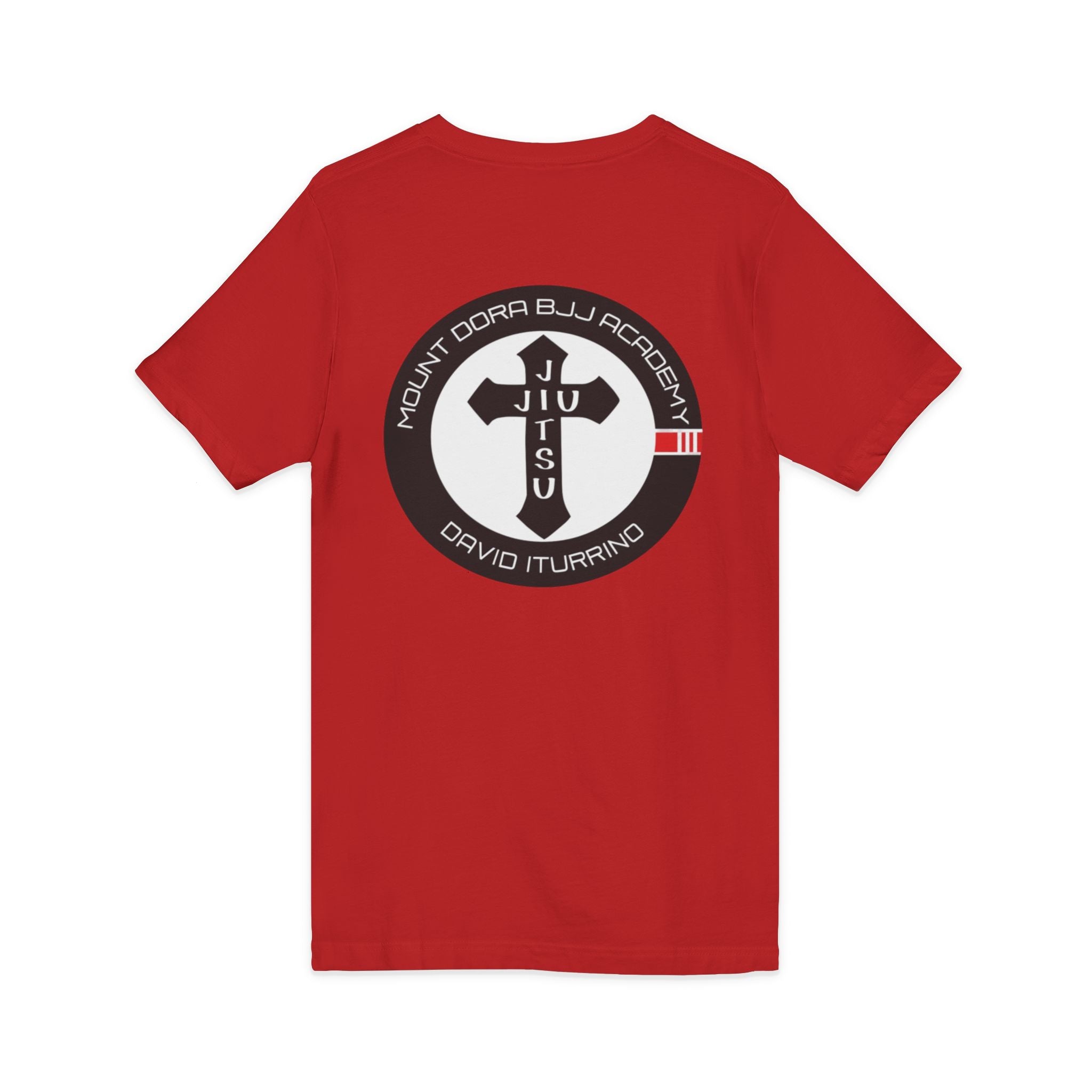 Unisex Jersey Short Sleeve V-Neck Tee