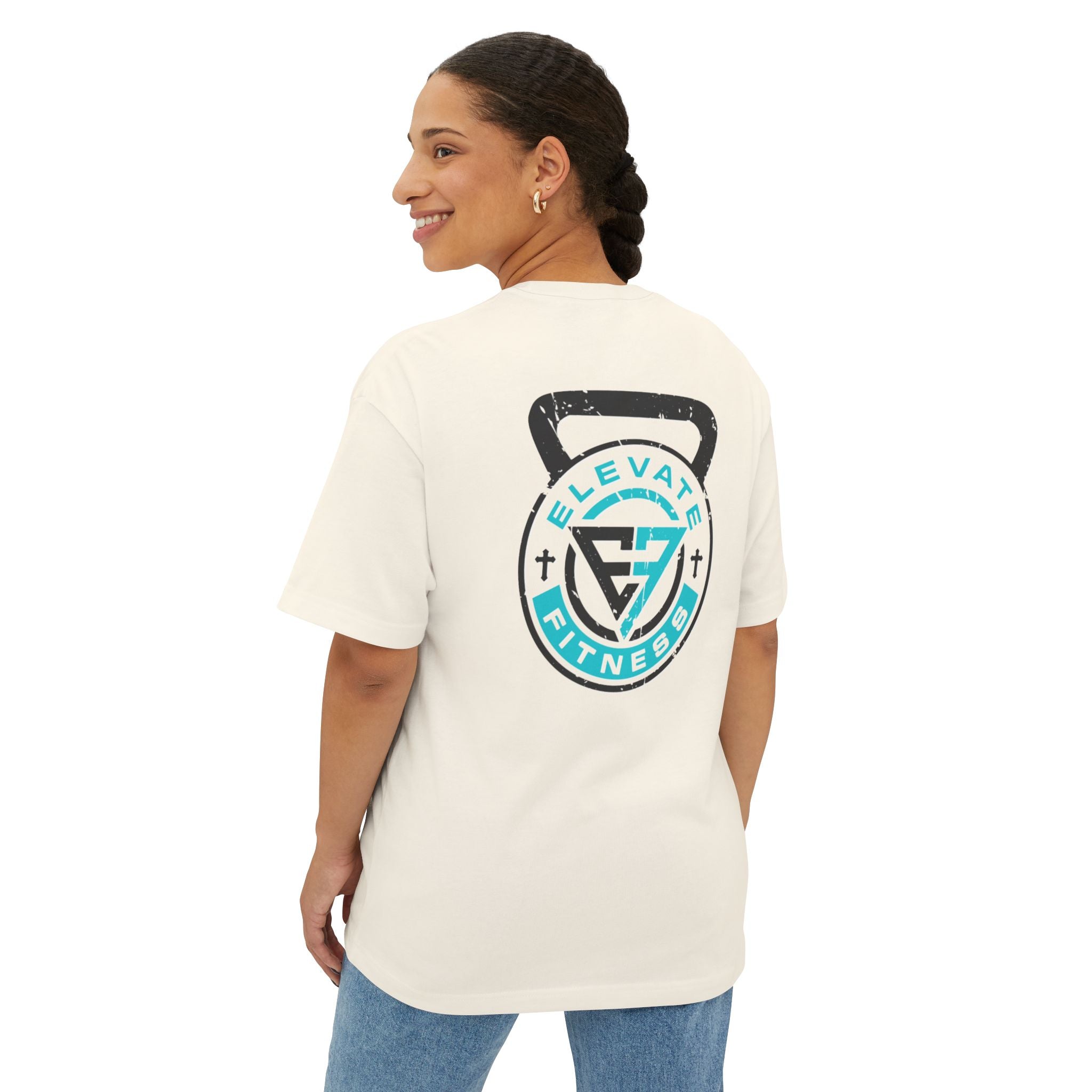 Elevate Fitness Unisex Oversized Boxy Tee