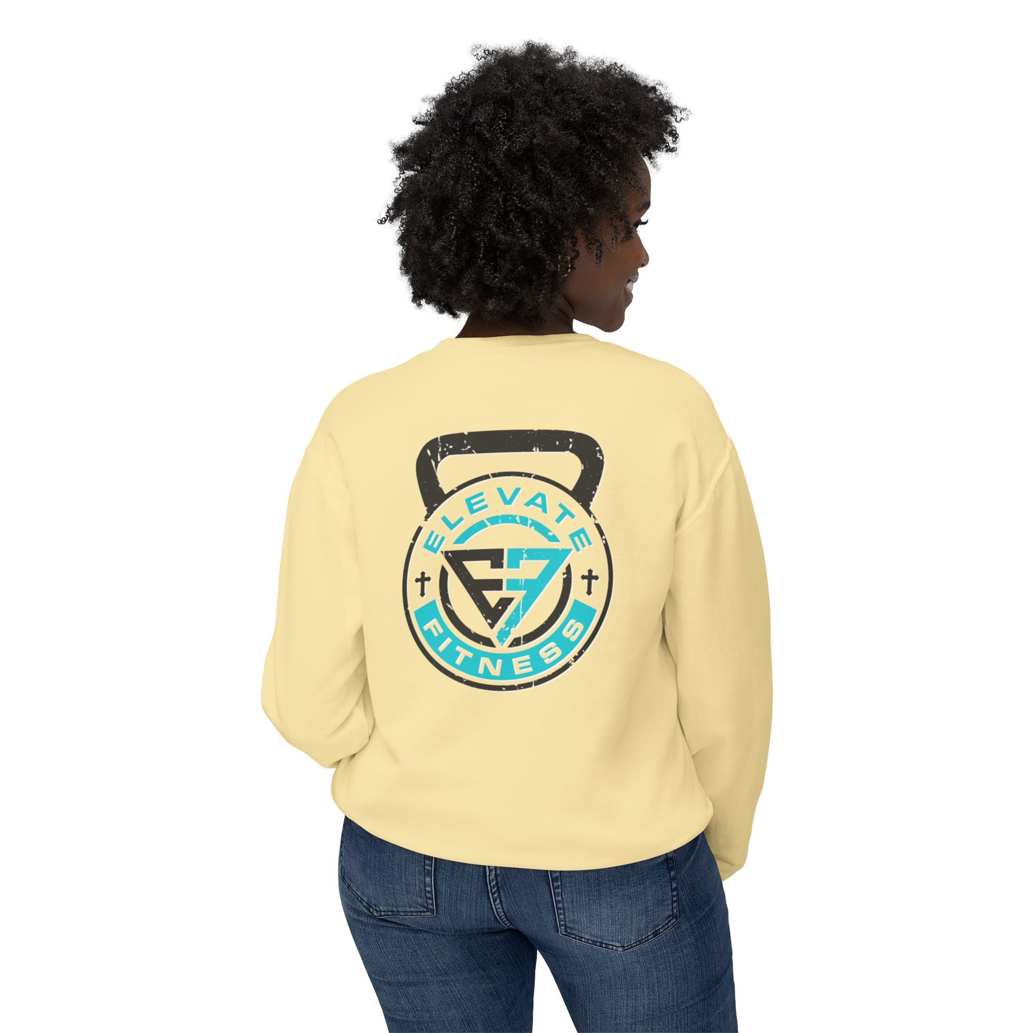 Elevate Fitness Unisex Lightweight Crewneck Sweatshirt